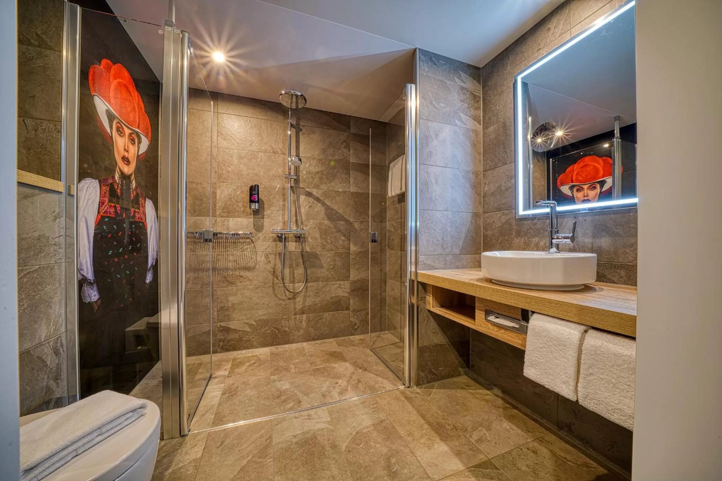 Bathroom in Vienna House Easy by Wyndham Freiburg City