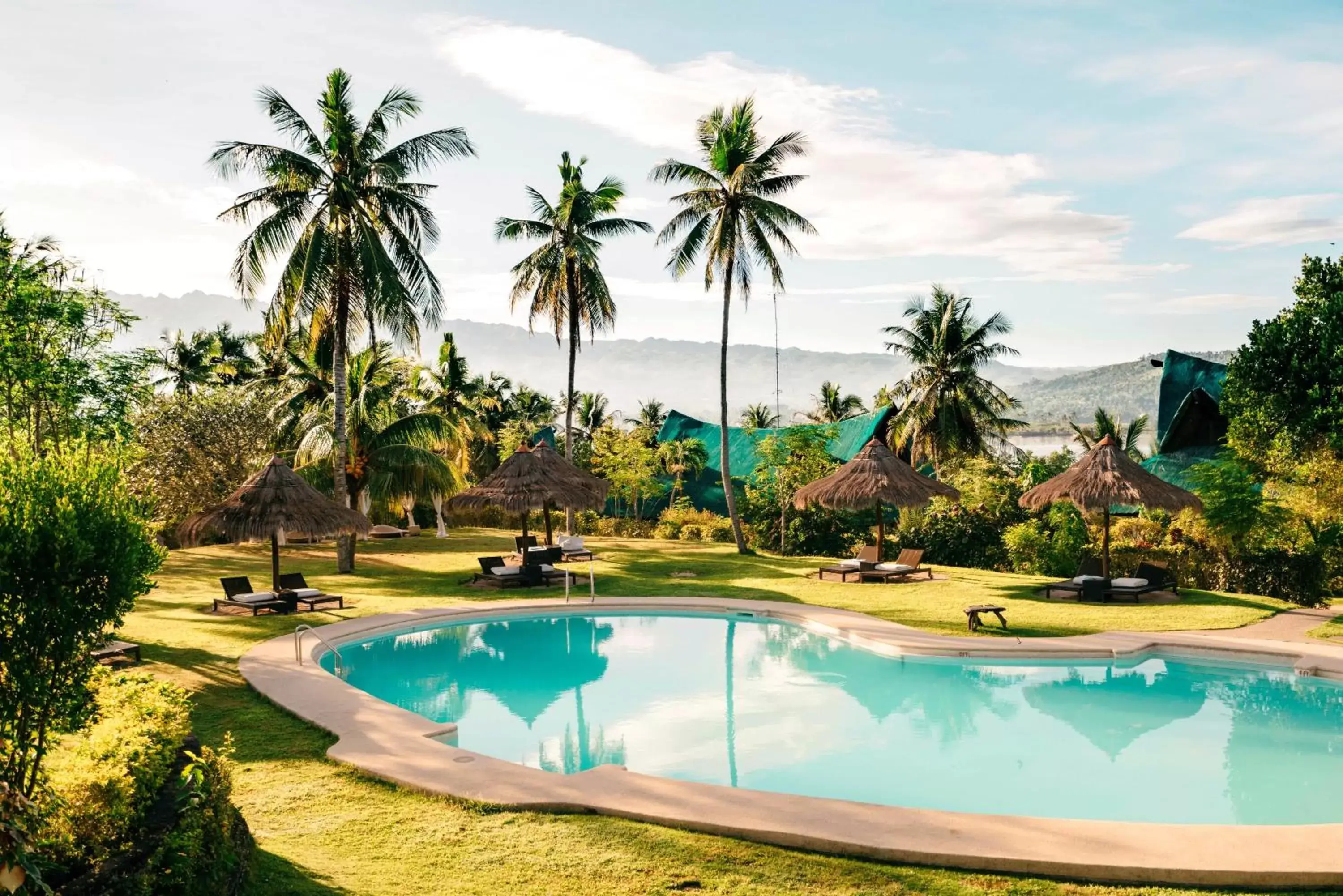 Swimming Pool in Badian Island Wellness Resort