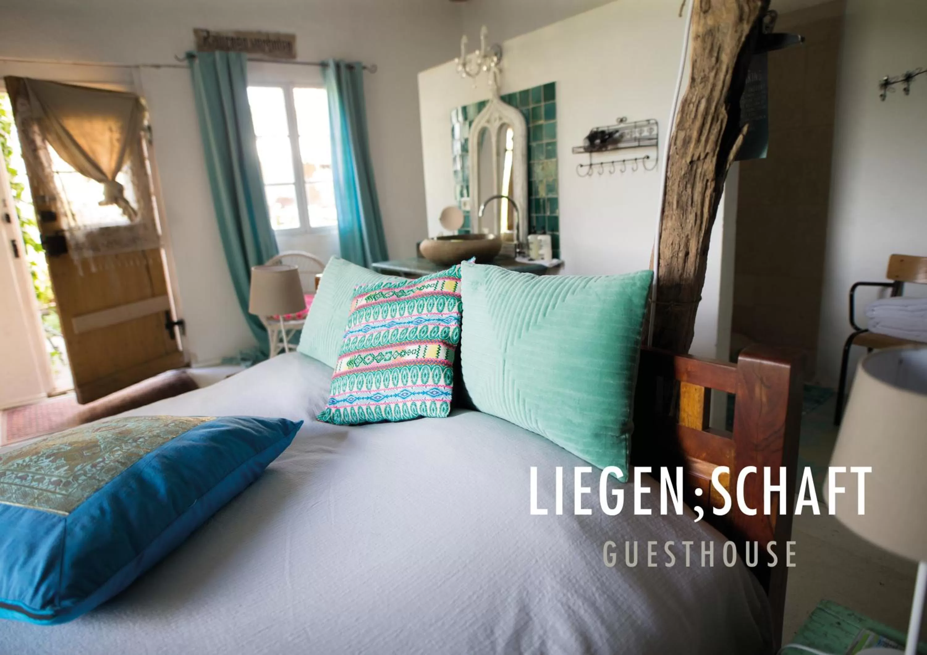 Bed in Liegen;schaft Guesthouse