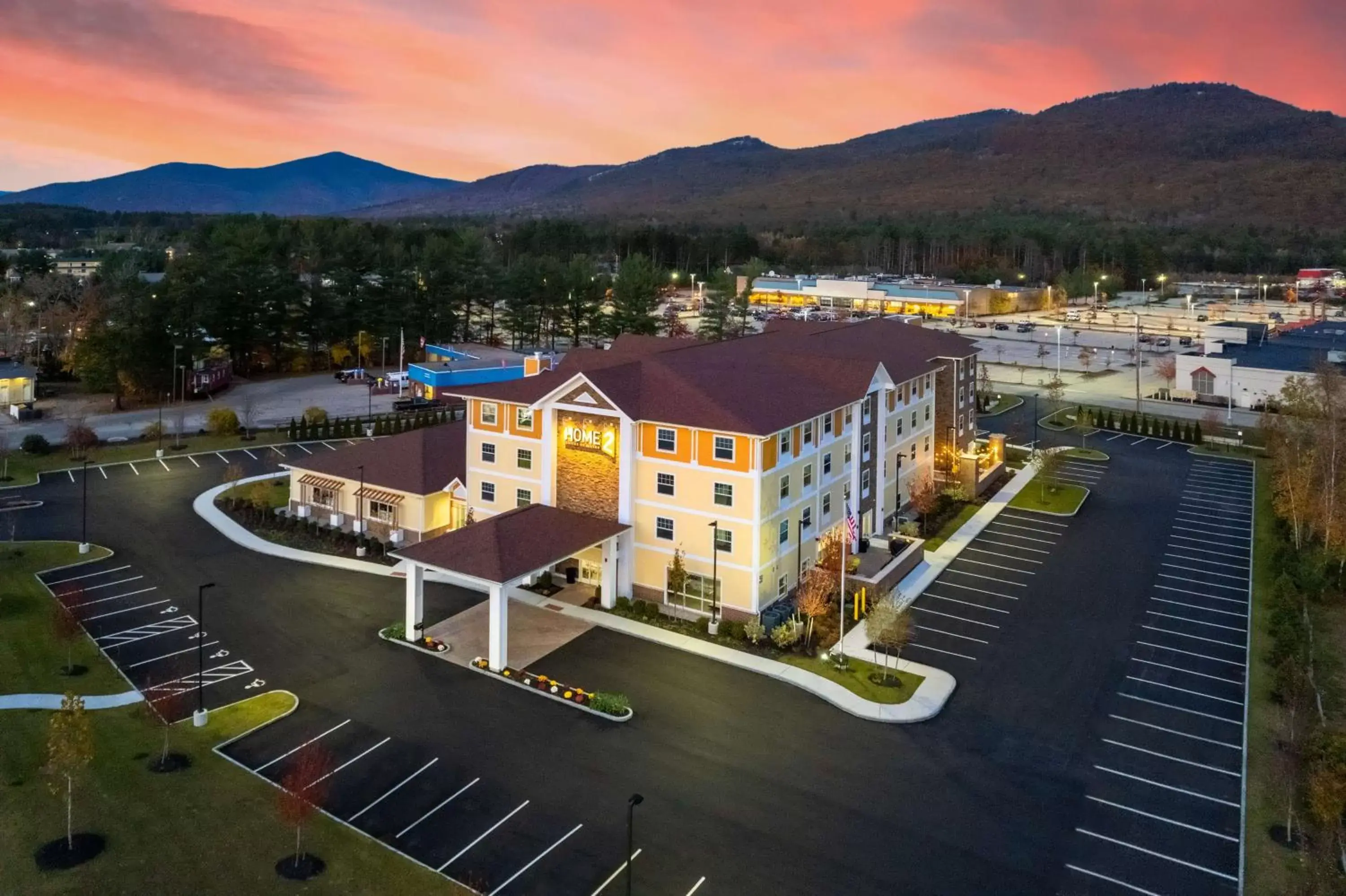 Property building, Bird's-eye View in Home2 Suites By Hilton North Conway, NH
