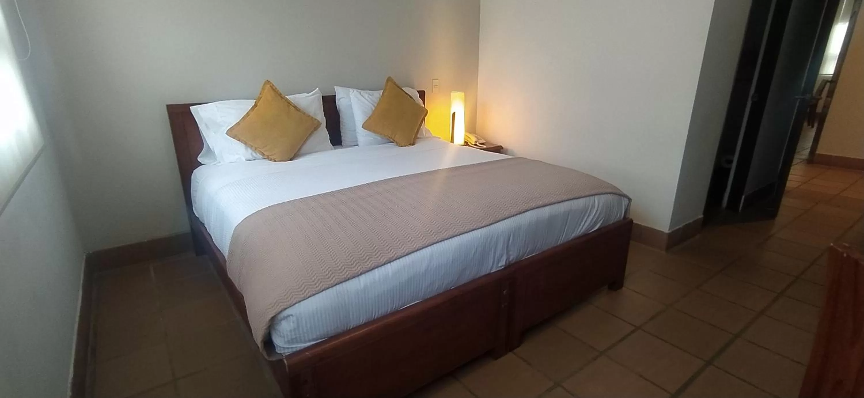 Bed in Hotel Xue Sabana