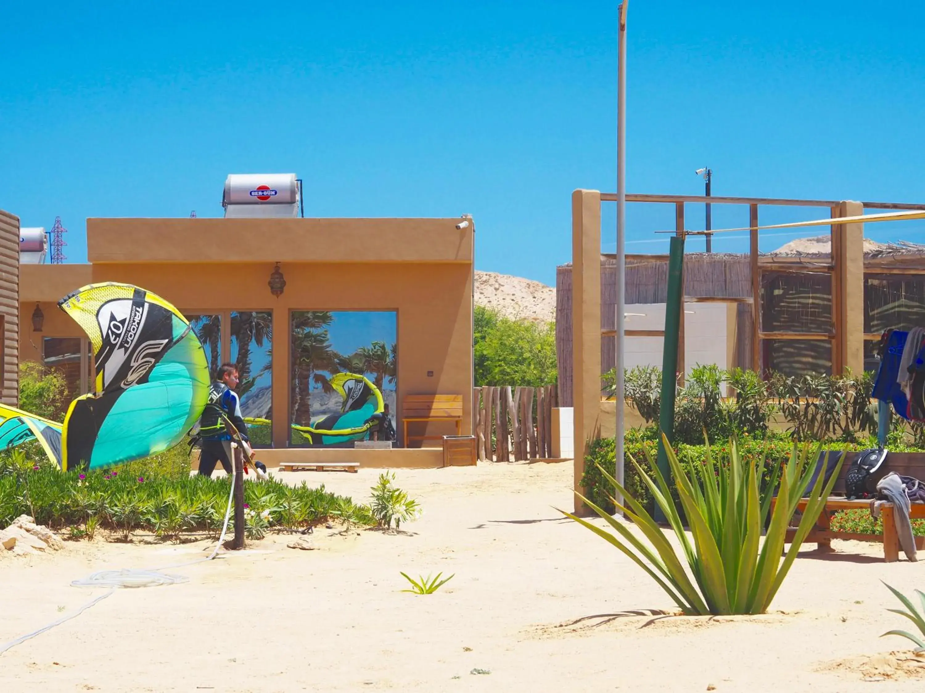 Facade/entrance in Dakhla Camp Facade/entrance in Dakhla Camp