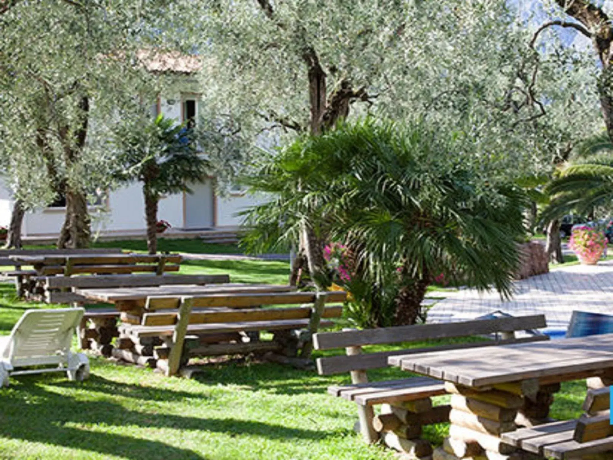 Patio in Hotel San Carlo