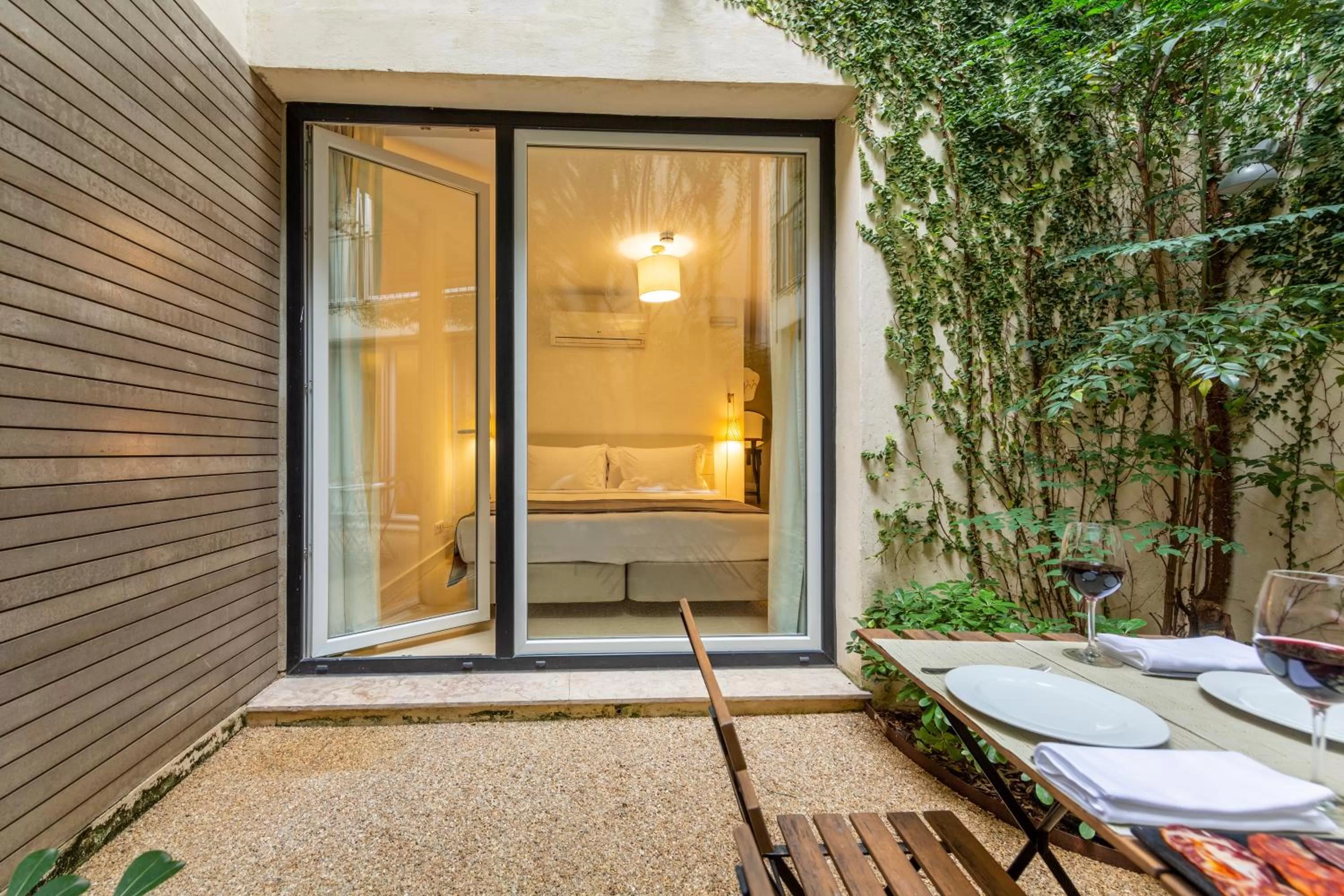 Balcony/Terrace in My Suite Lisbon Serviced Apartments - Principe Real