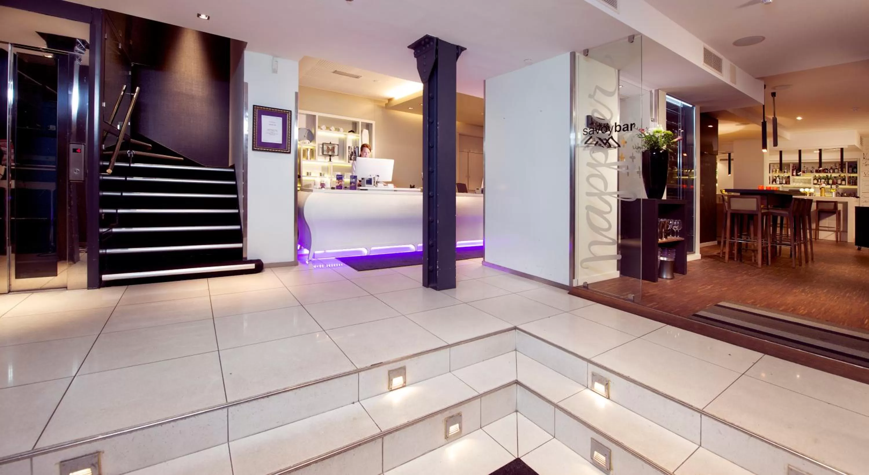 Lobby or reception in Home Hotel Savoy