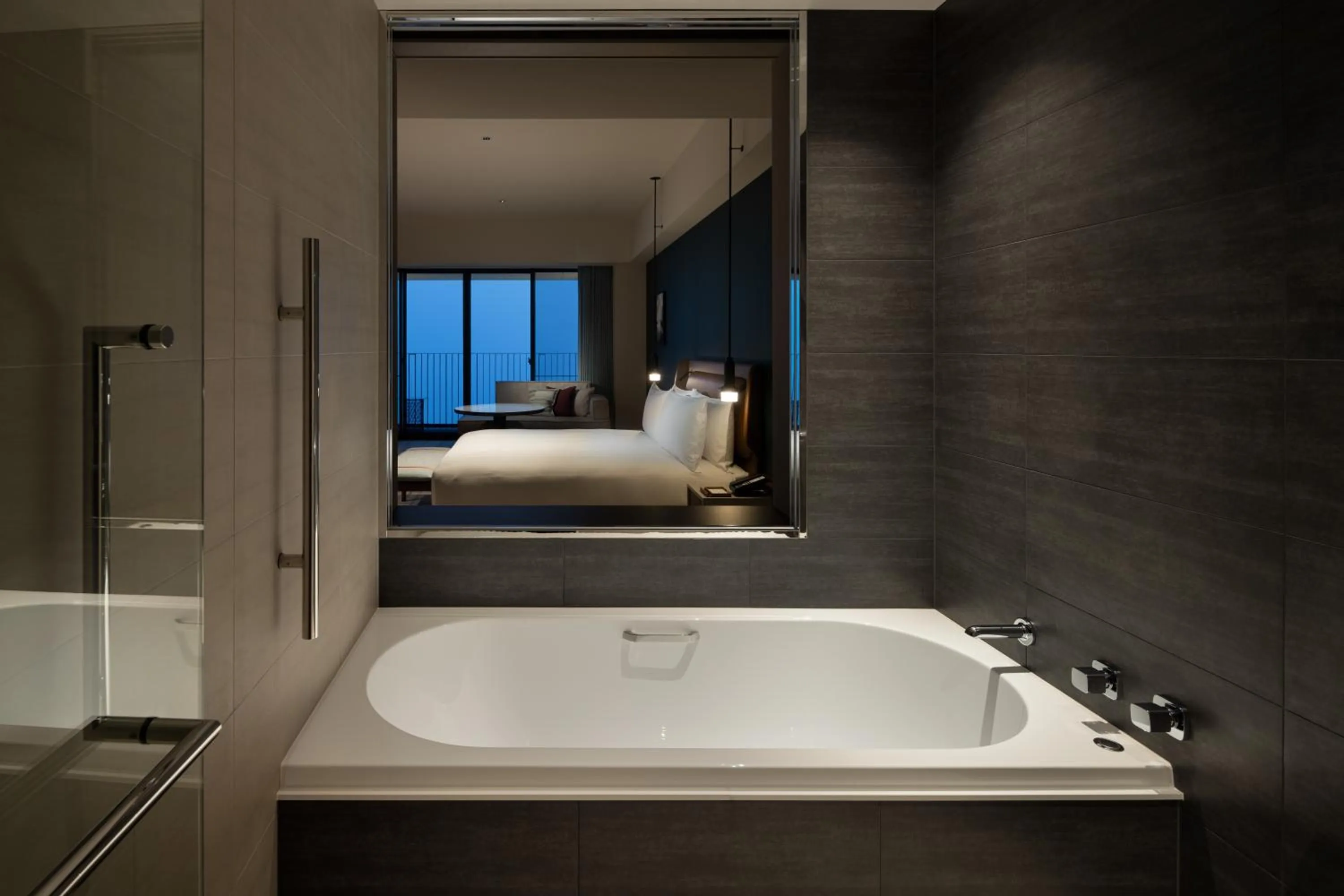 Bathroom in Fuji Speedway Hotel, in The Unbound Collection by Hyatt