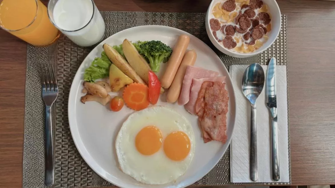 Restaurant/places to eat in Sareeviengping Hotel Chiangmai