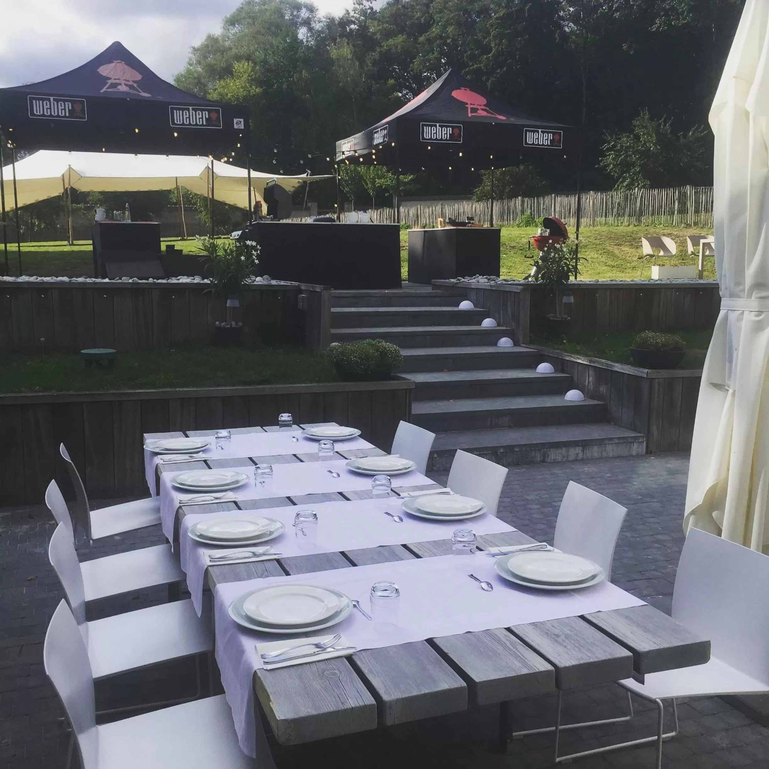 Balcony/Terrace in B&B Baron’s House Neerijse-Leuven