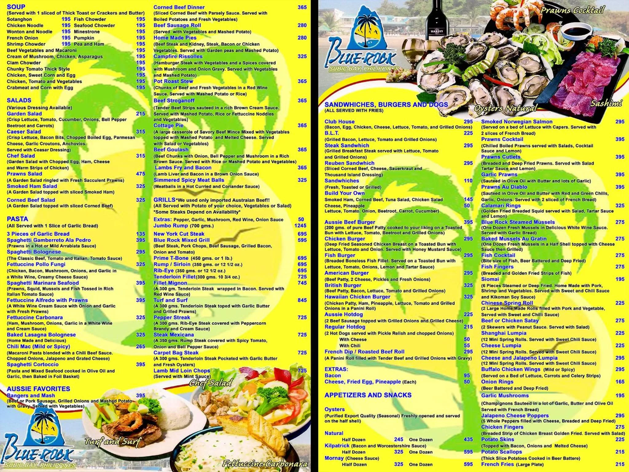 Restaurant/places to eat in Blue Rock Resort