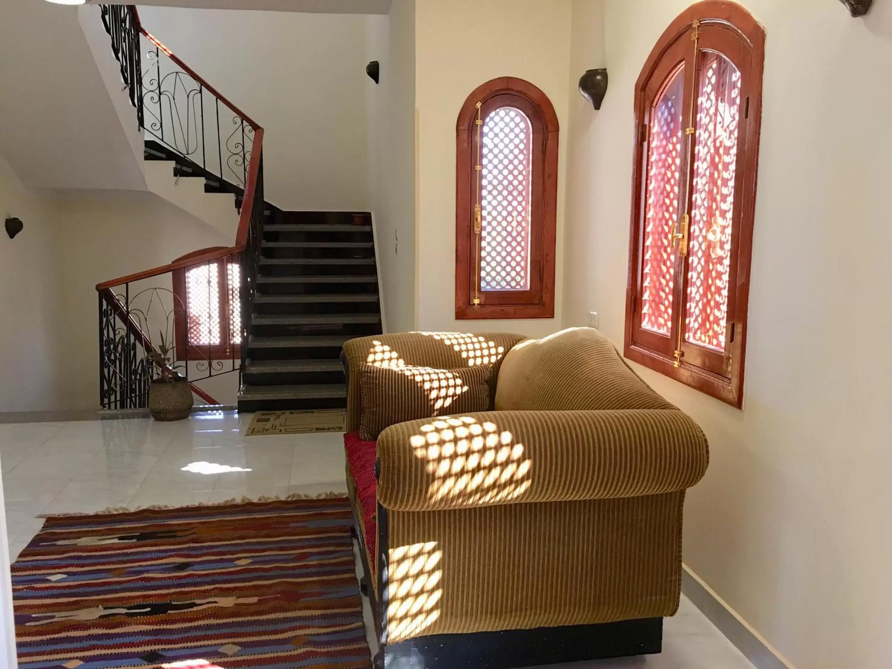 Seating Area in New Memnon Hotel