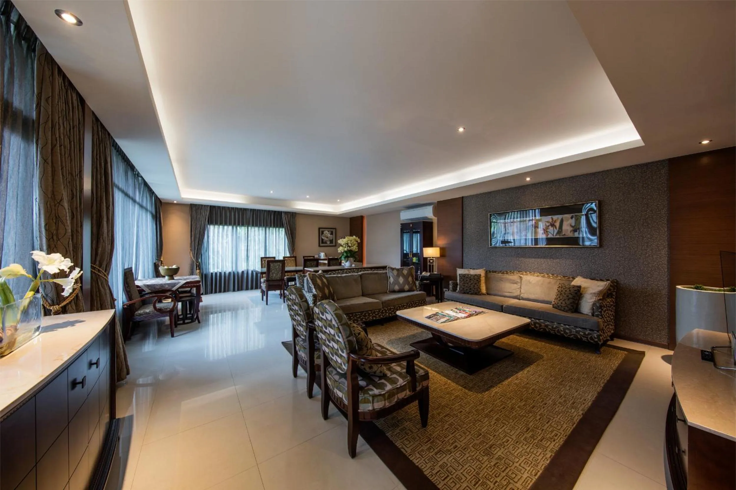 Living room in Great Roots Forestry Spa Resort