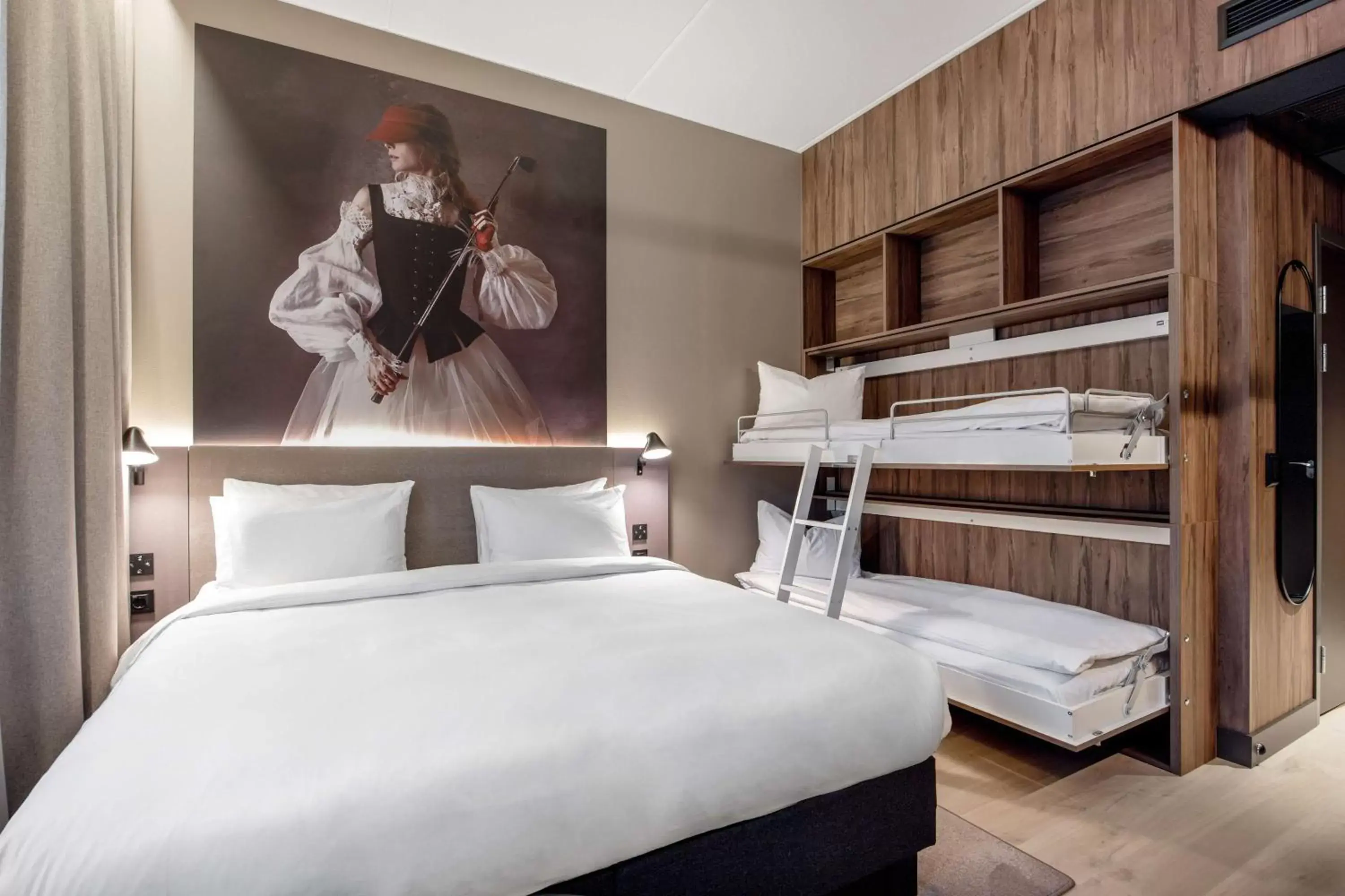 Family Room - single occupancy - Panoramic View in Radisson RED Oslo Økern Family Room - single occupancy - Panoramic View in Radisson RED Oslo Økern