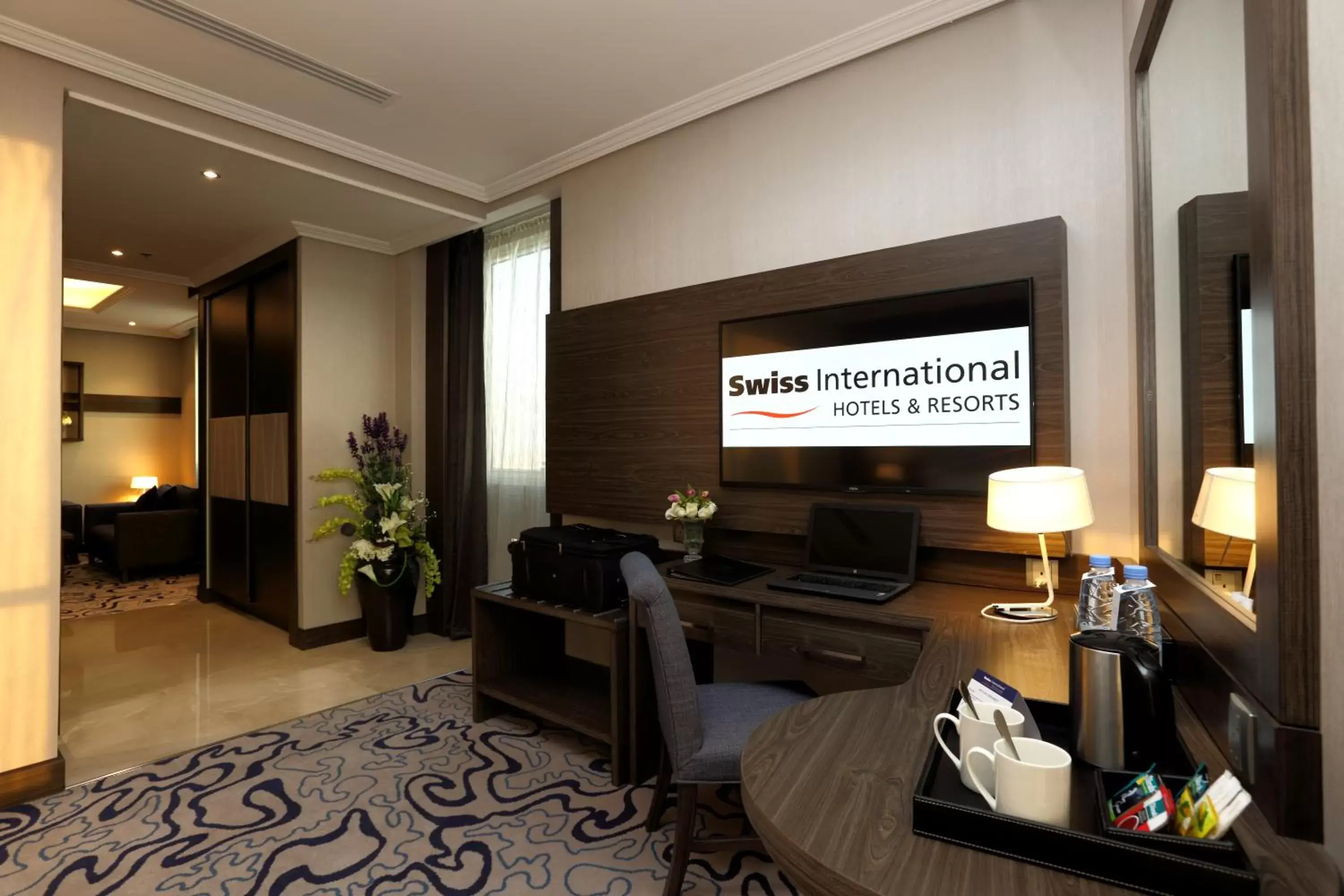 Photo of the whole room, TV/Entertainment Center in Swiss International Royal Hotel Riyadh