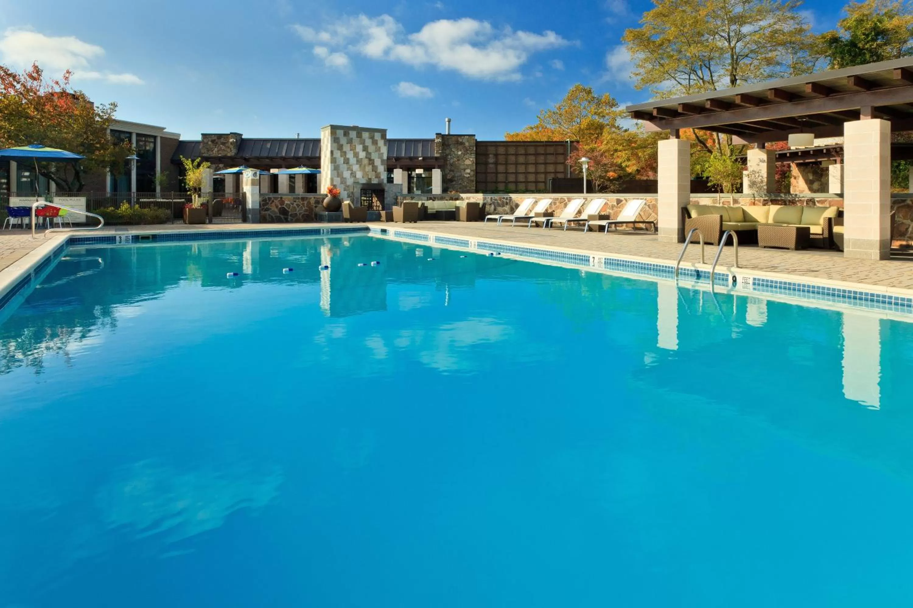 Swimming pool in Hotel Indigo East End by IHG