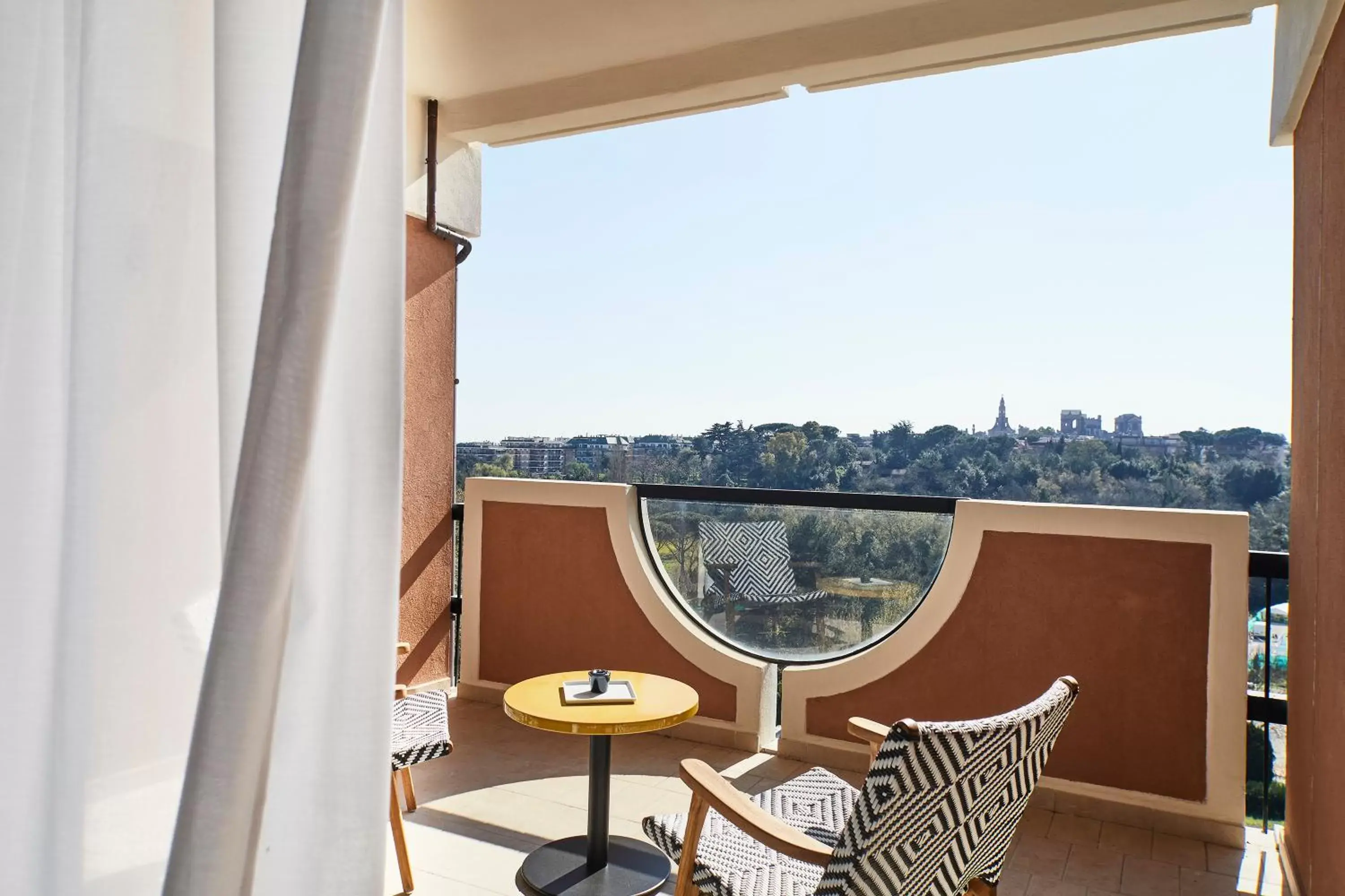 Balcony/Terrace in Hotel Villa Pamphili Roma