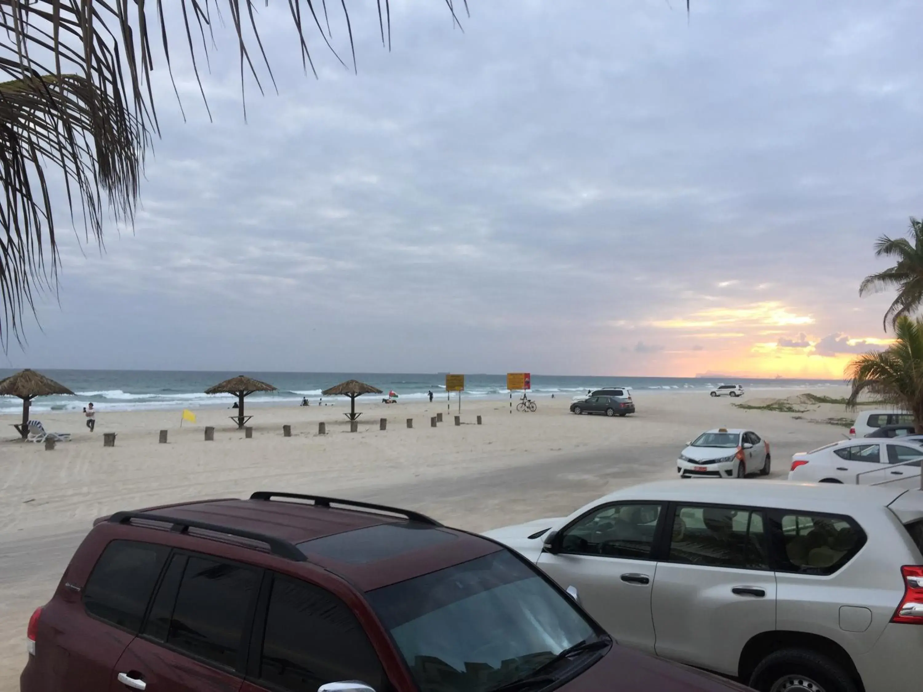 Sunset, Beach in Salalah Beach Resort Hotel