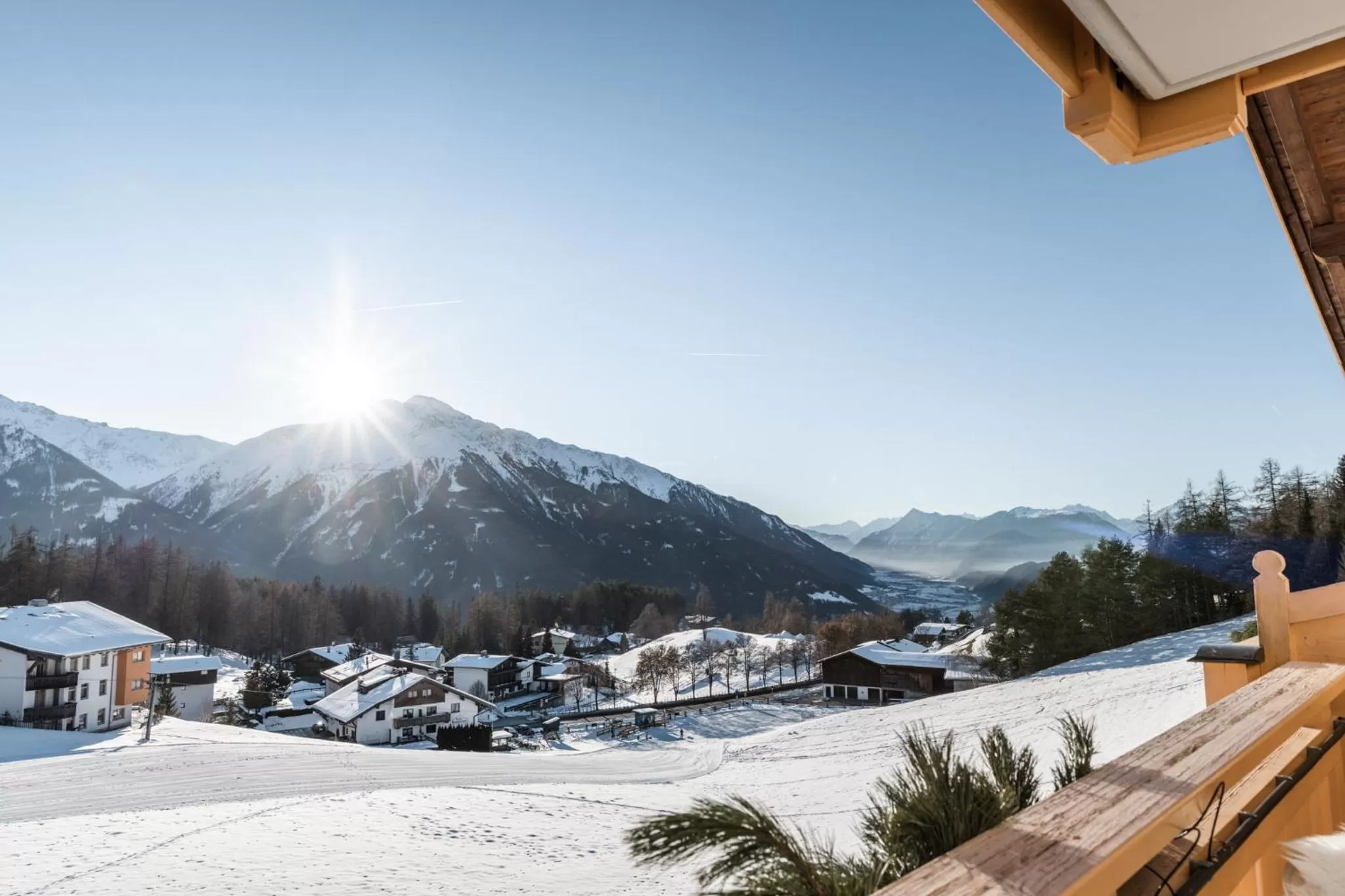 View (from property/room) in Vitalhotel Kaiserhof