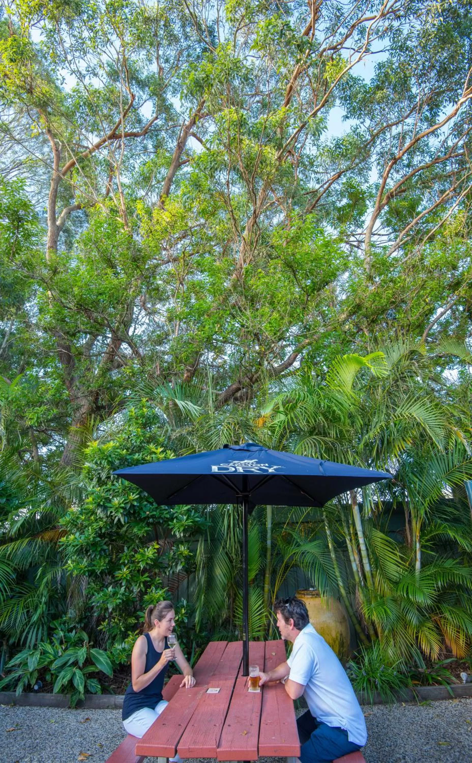 Patio in Settlers Inn