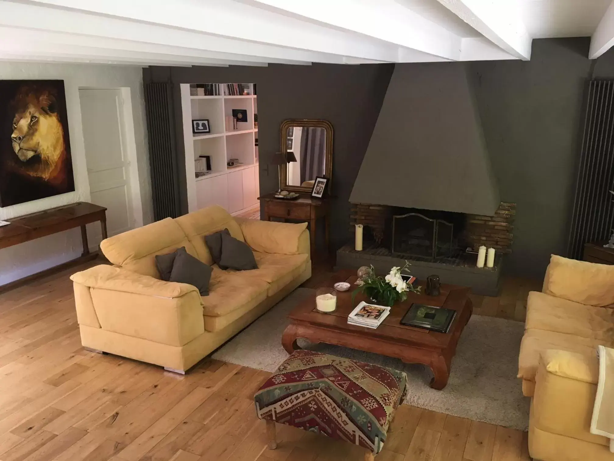 Living room, Seating Area in Villa de Miha