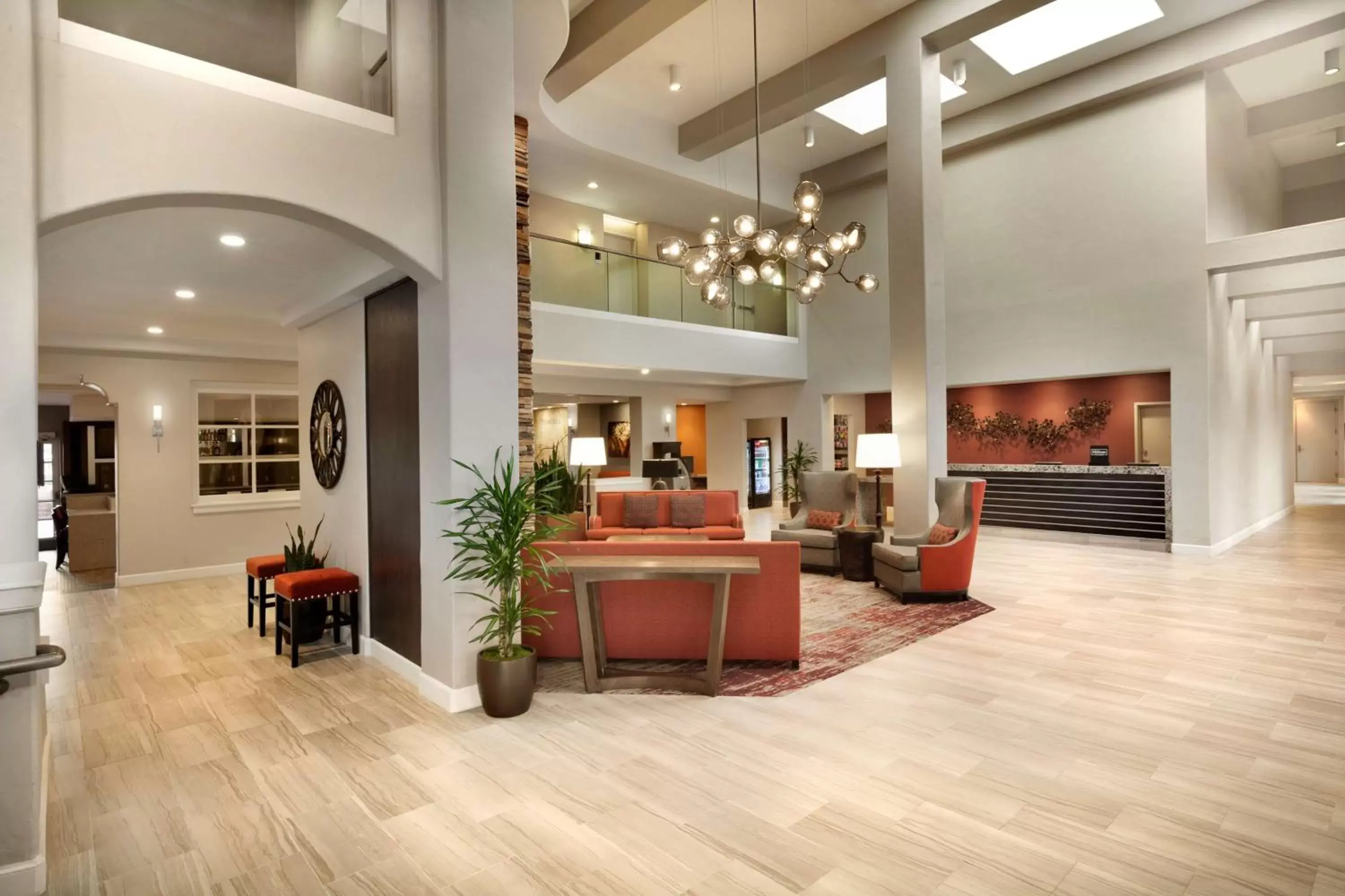 Lobby or reception in Embassy Suites by Hilton Temecula Valley Wine Country Lobby or reception in Embassy Suites by Hilton Temecula Valley Wine Country