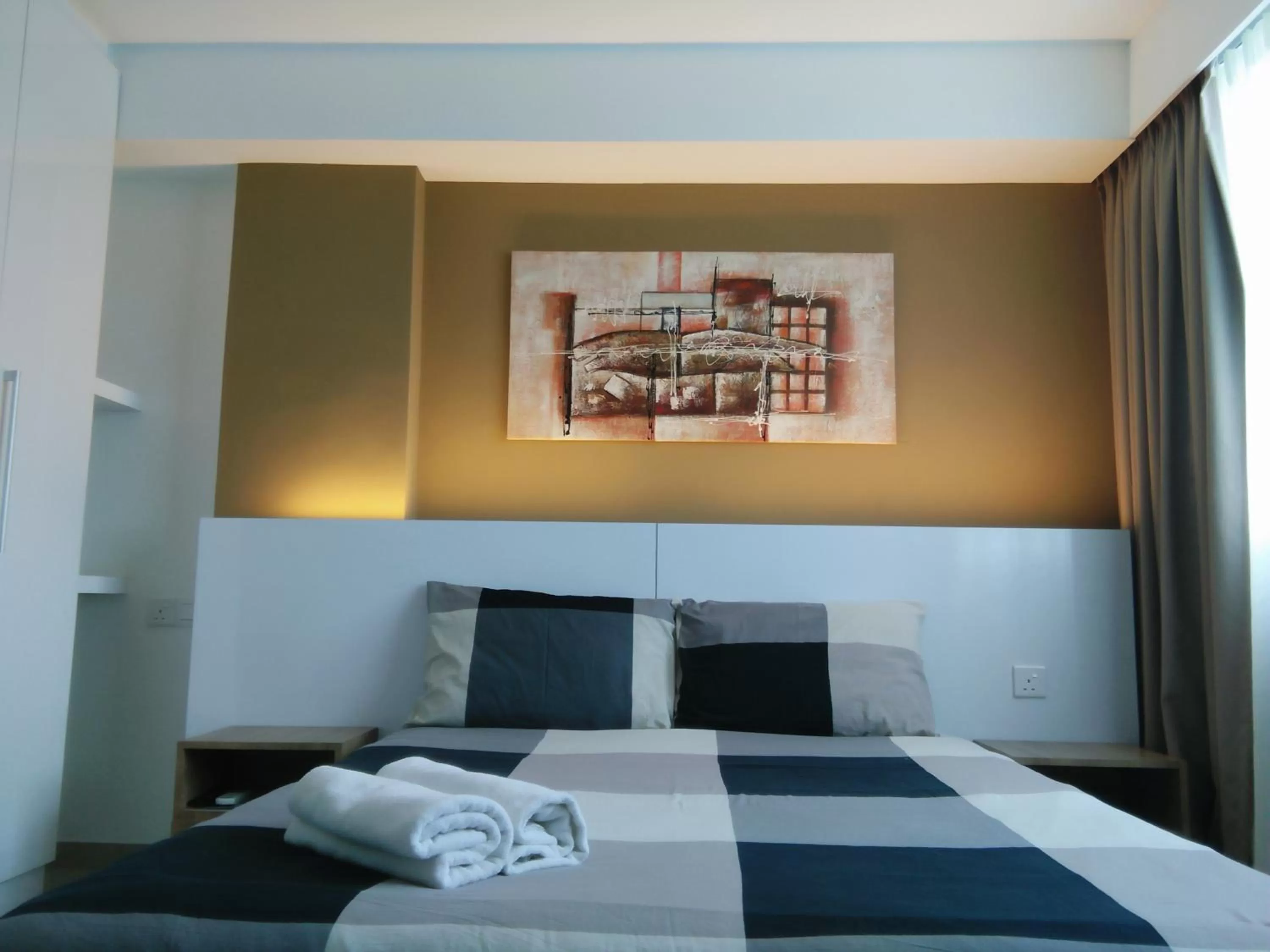 Bed in Rivero Boutique Hotel Melaka