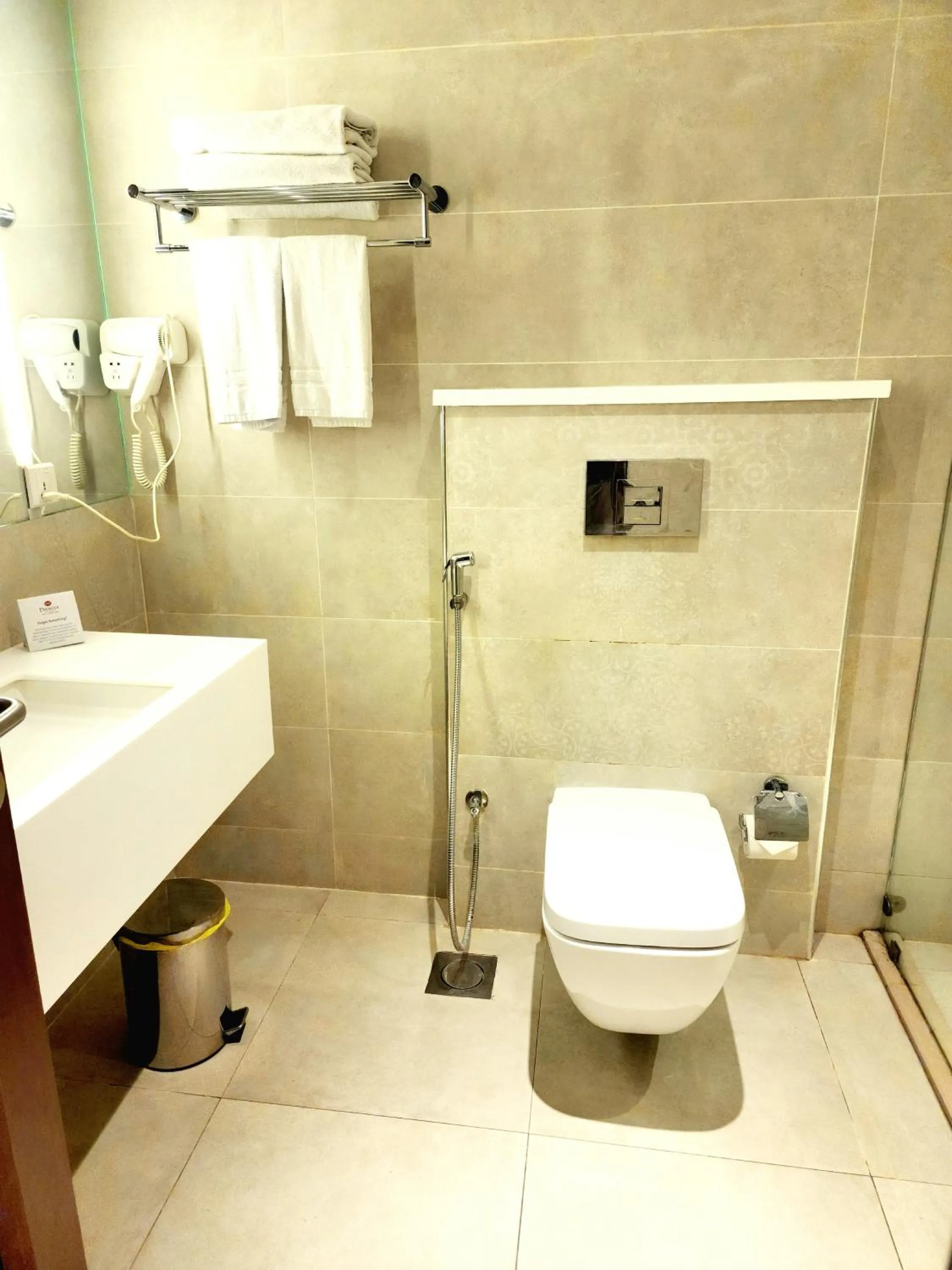 Shower in Best Western Premier Hotel Gulberg Lahore