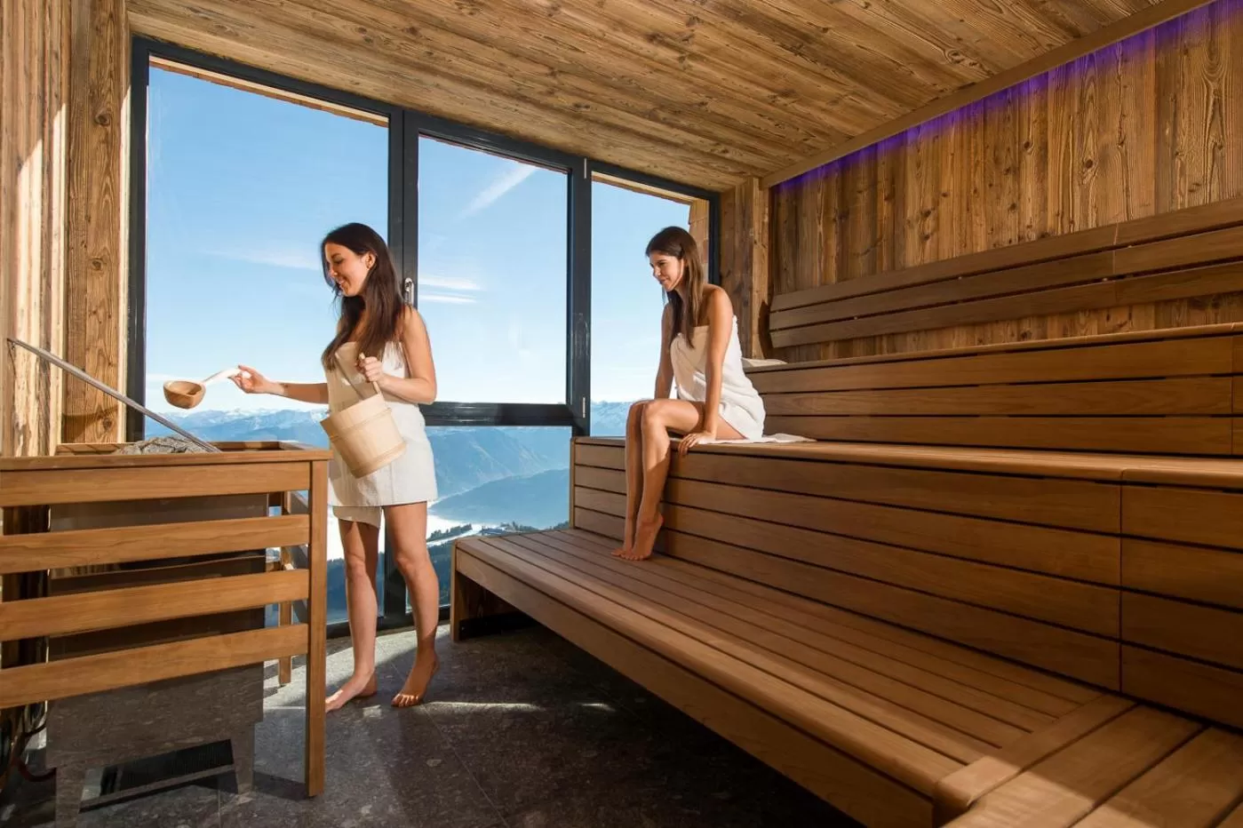 Sauna in Berghotel Schmittenhöhe