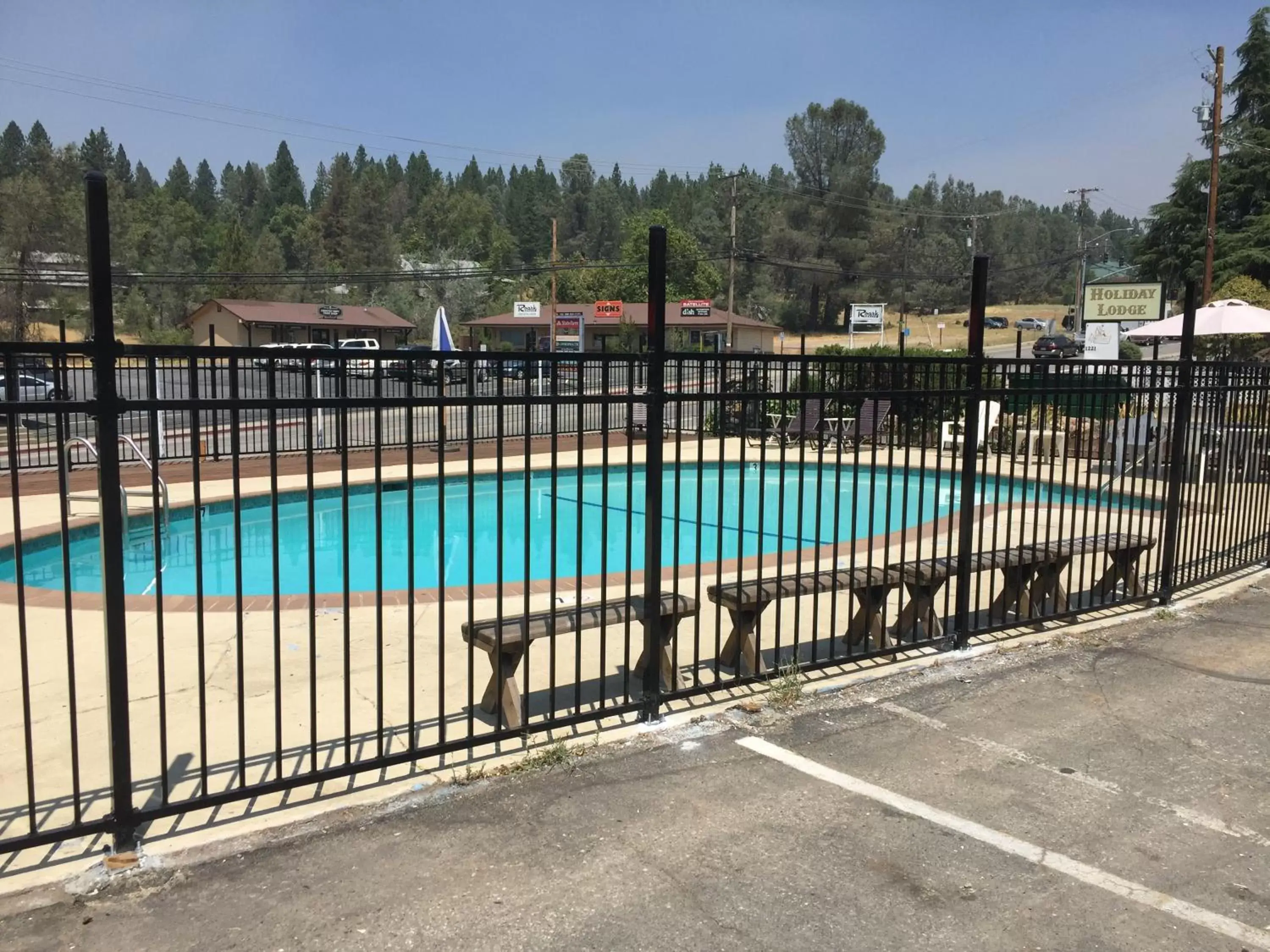 Swimming pool, Pool View in Holiday Lodge