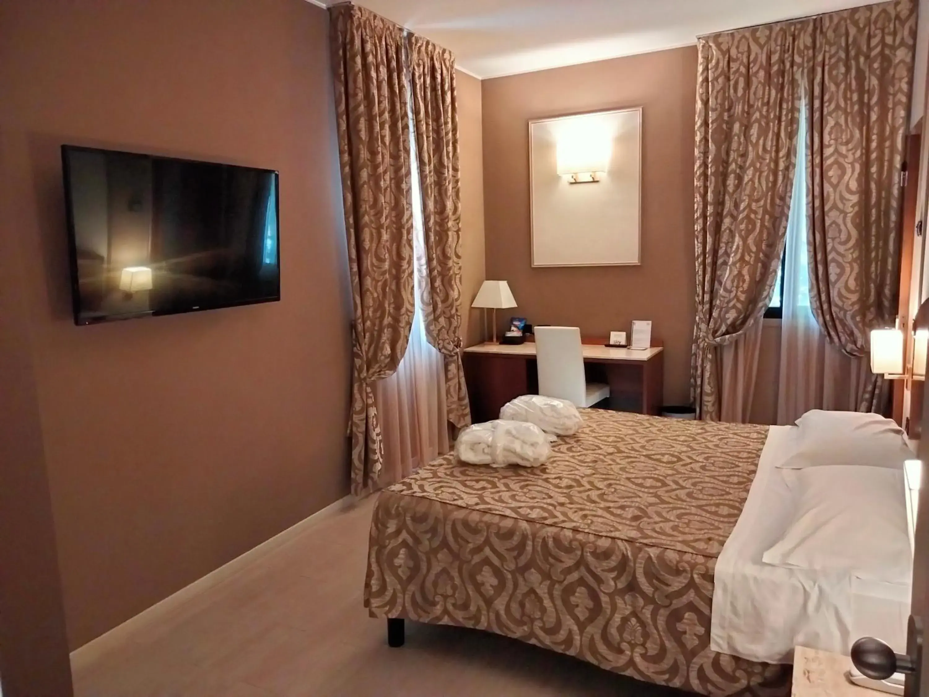 Bed in Savoia Hotel Country House Bologna