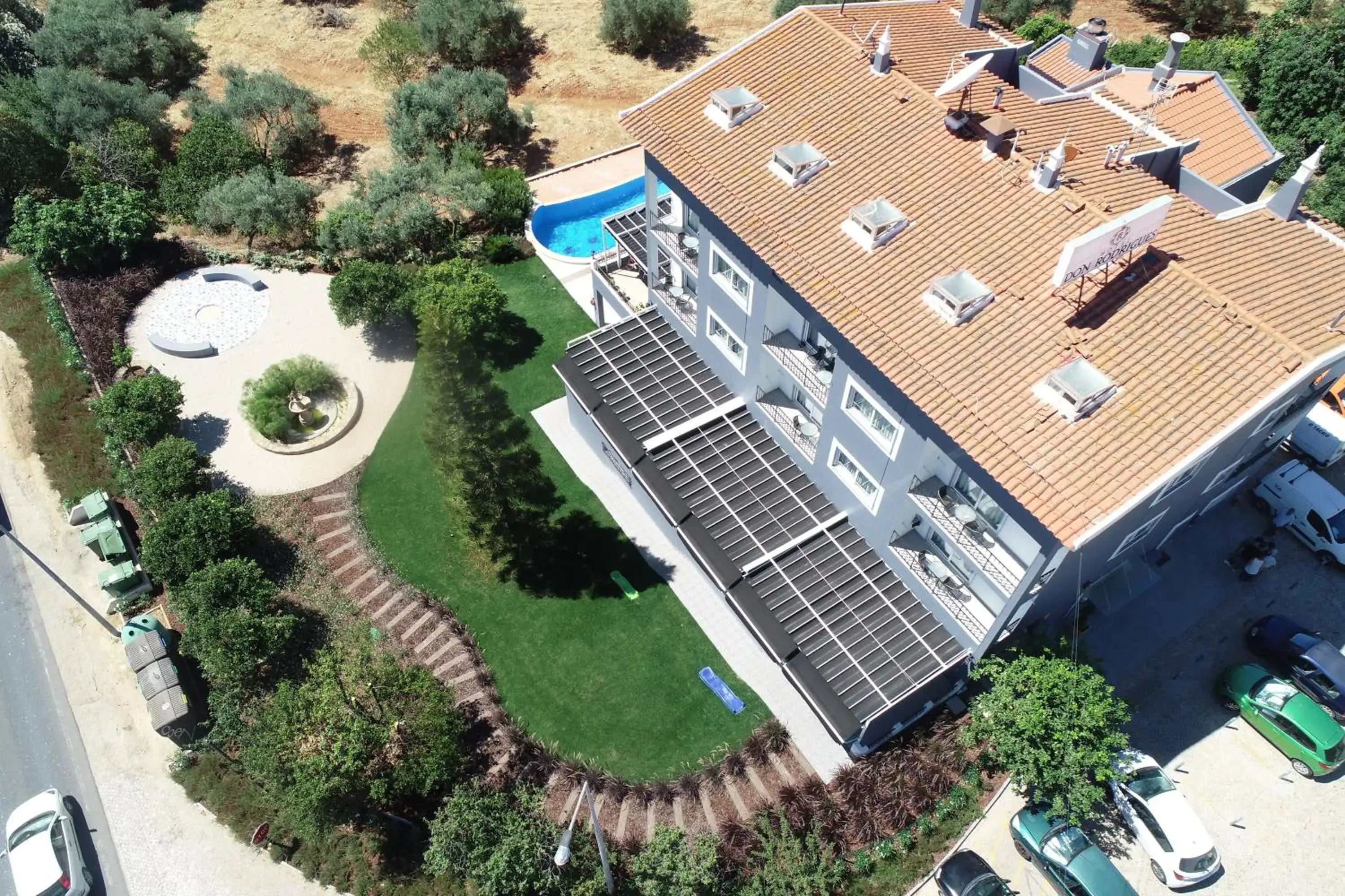 Bird's-eye View in Hotel Don Rodrigues