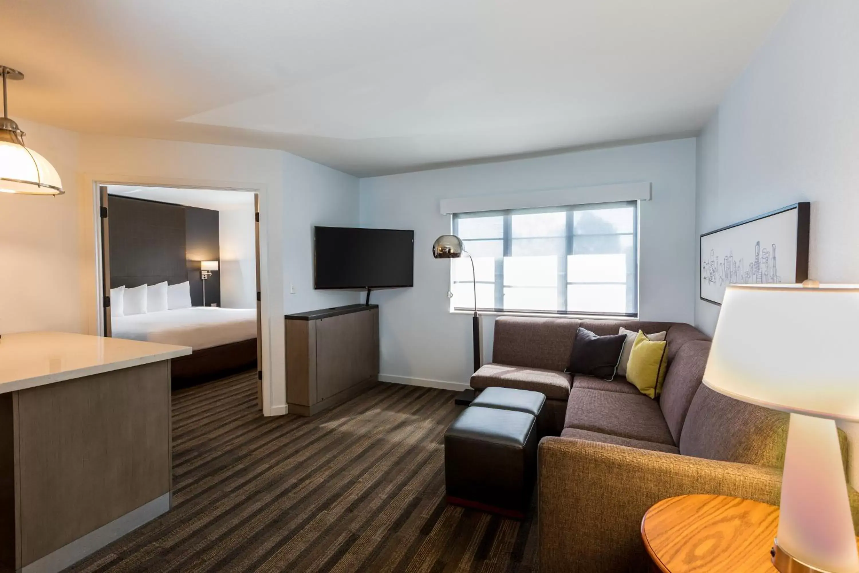 Living room, Seating Area in Hyatt House San Ramon