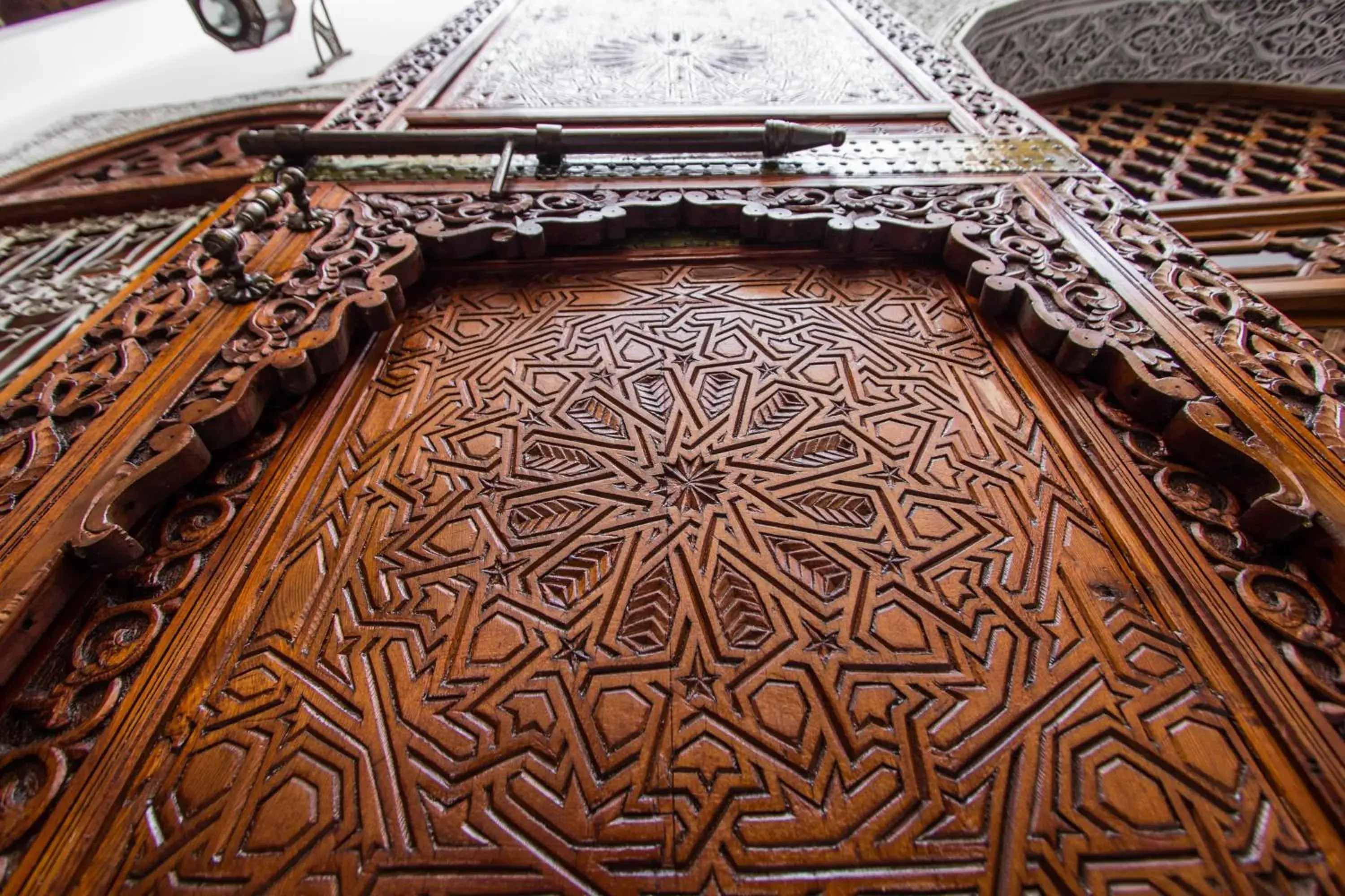 Decorative detail in Dar Al Andalous