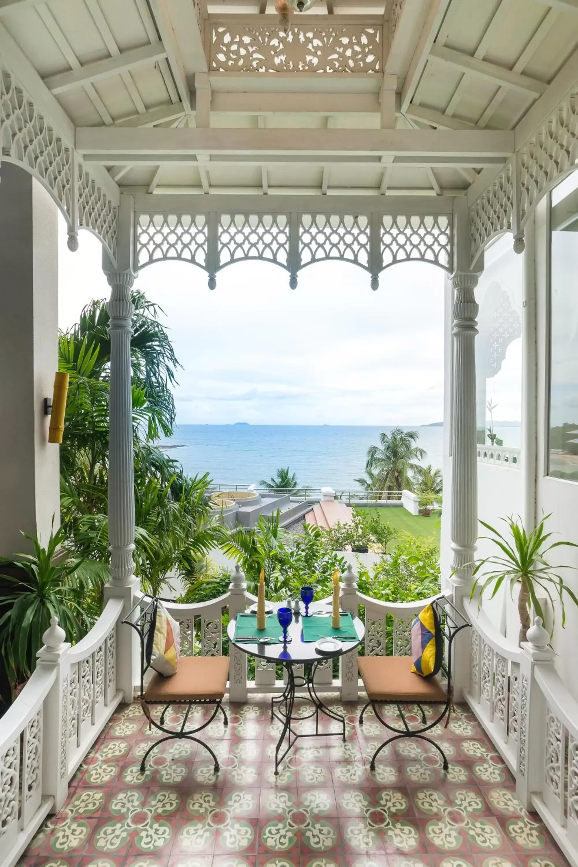 Balcony/Terrace in Royal Cliff Beach Hotel Pattaya