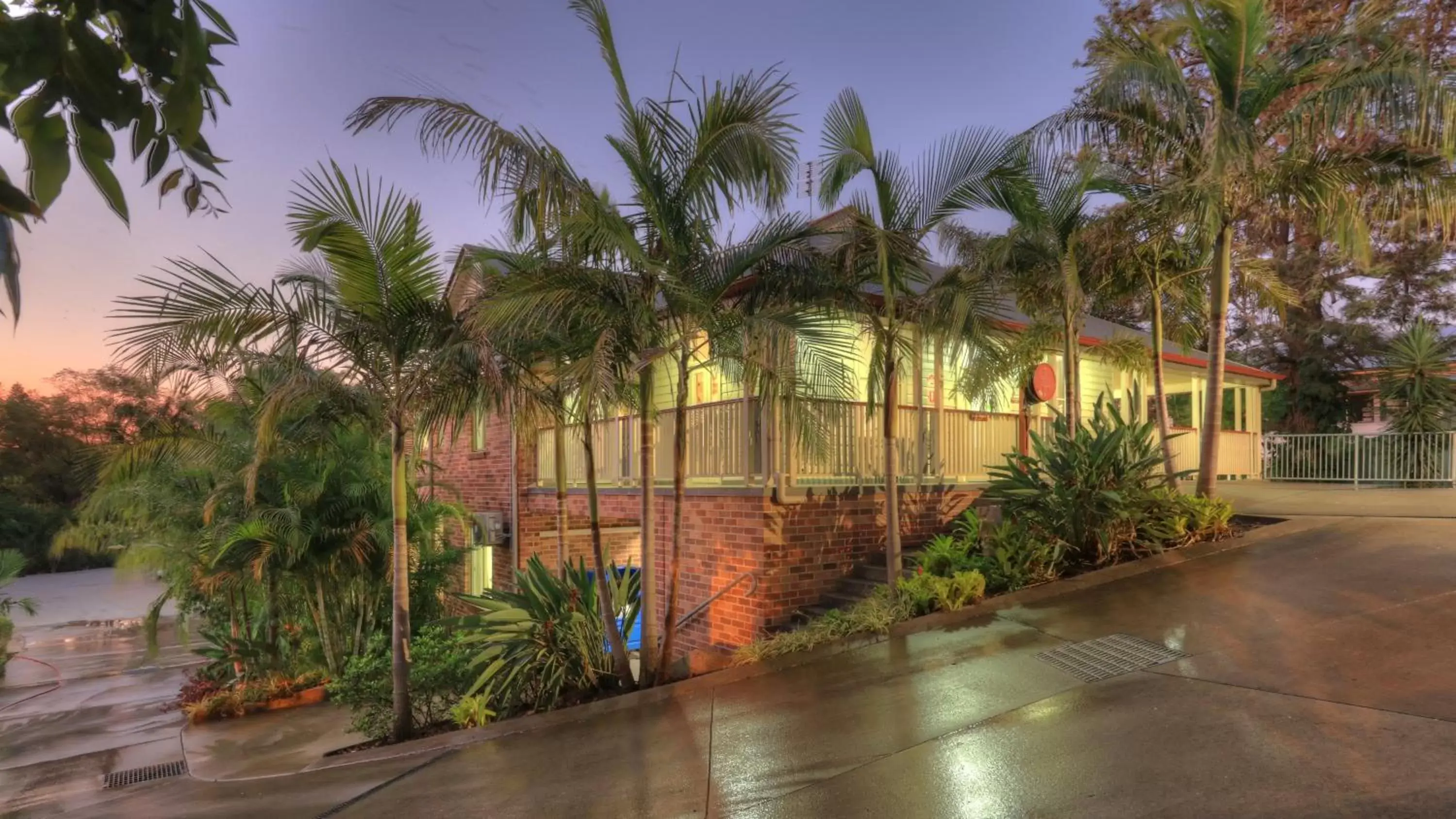 Garden view in Heritage River Motor Inn Garden view in Heritage River Motor Inn
