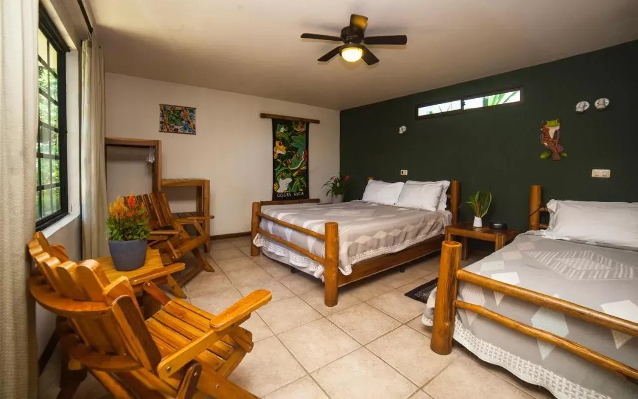 Bedroom in Pura Vida Hotel
