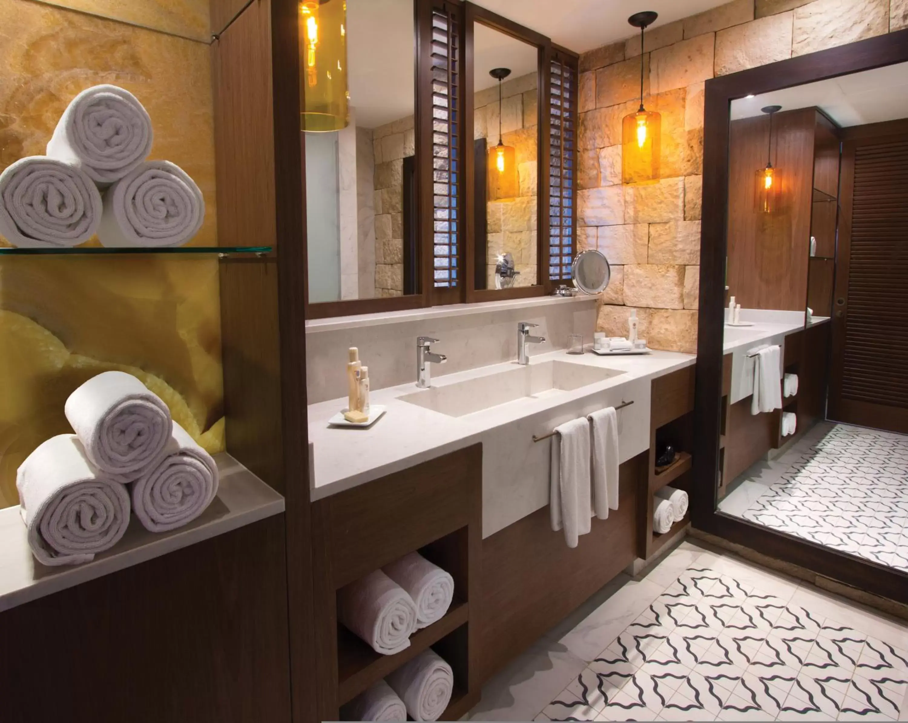 Bathroom in Hard Rock Hotel Riviera Maya- Heaven Section (Adults Only) All Inclusive