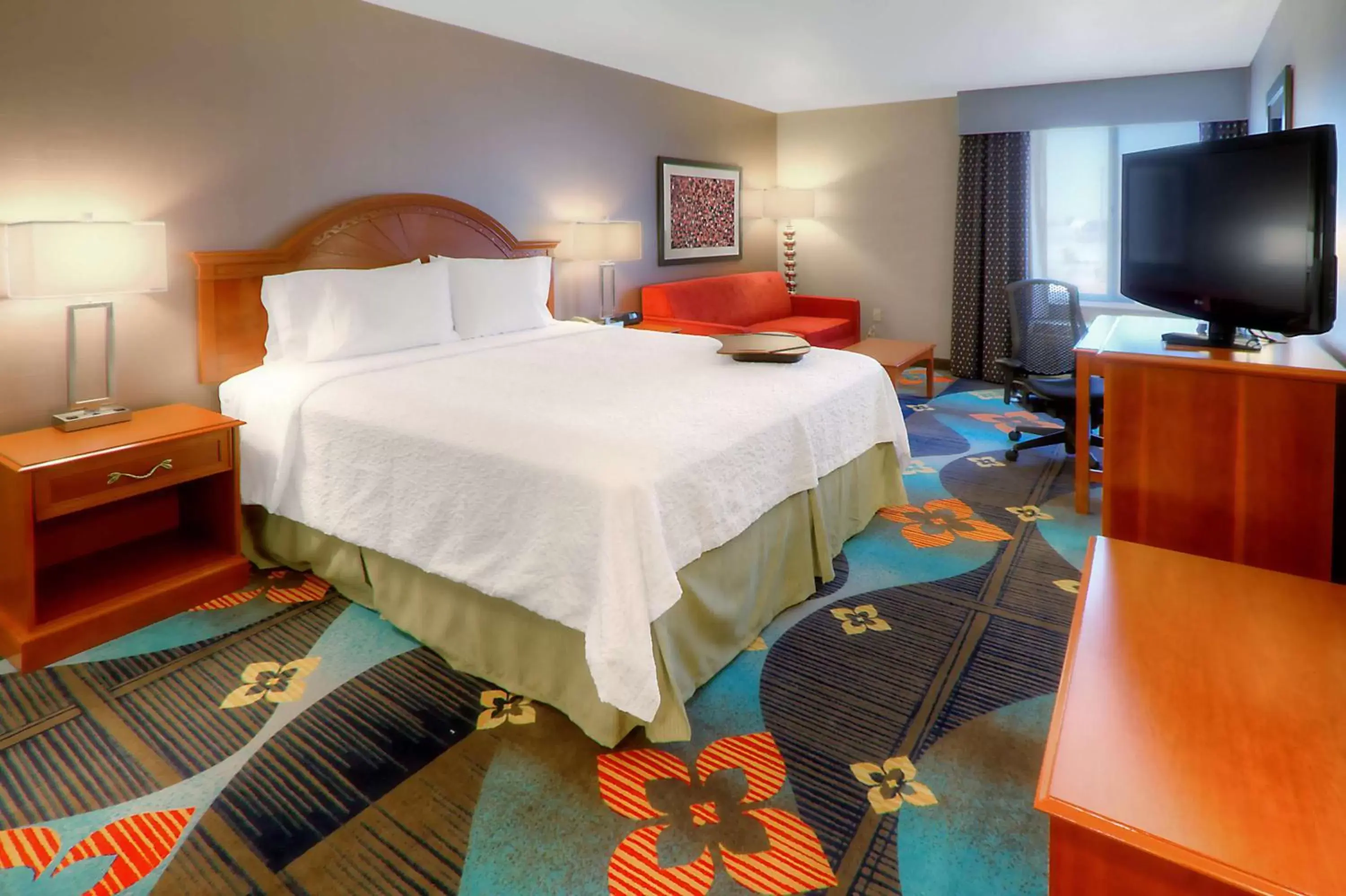Bed in Hampton Inn Milpitas Bed in Hampton Inn Milpitas