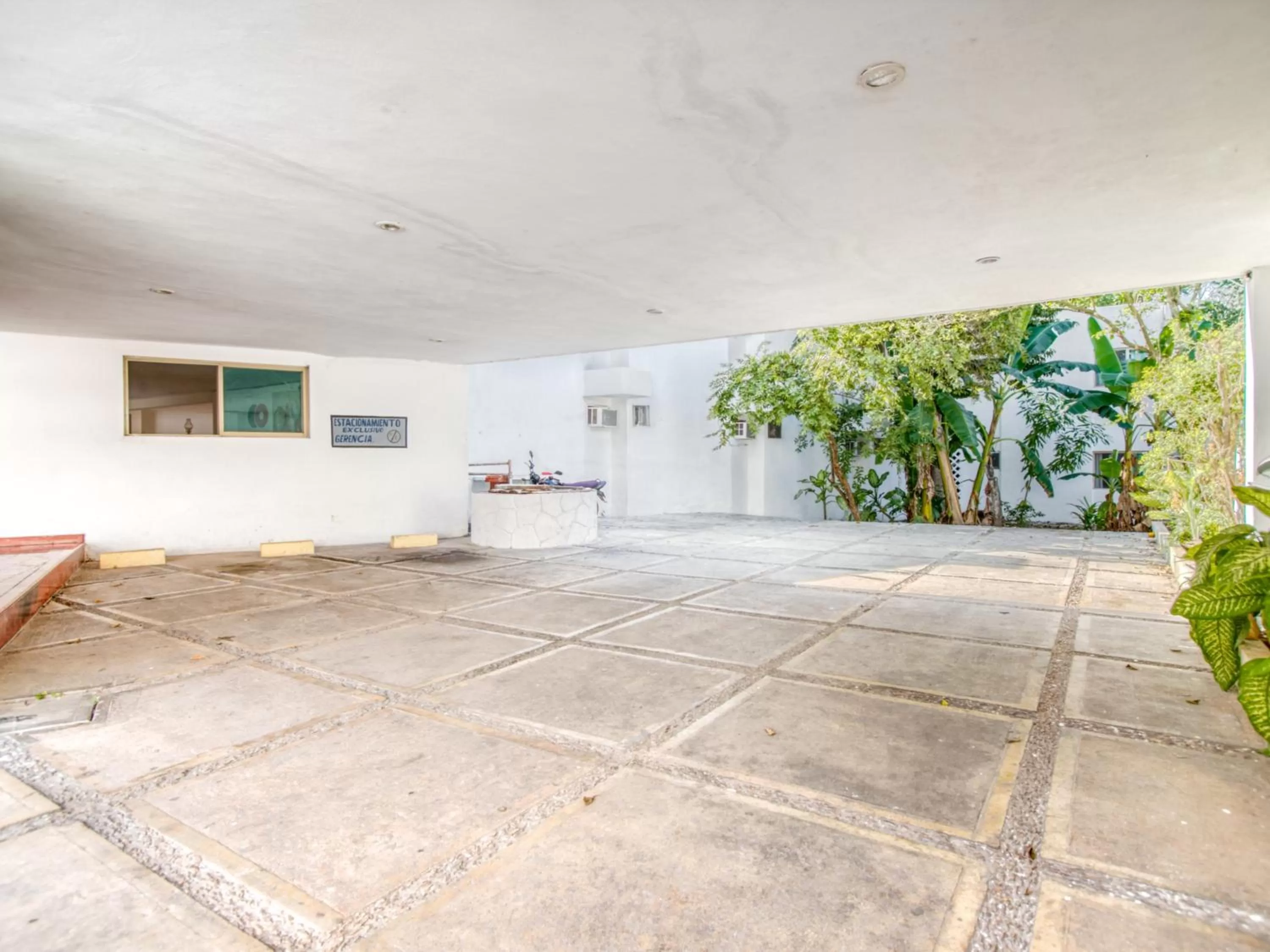 Patio in Hotel San Carlos