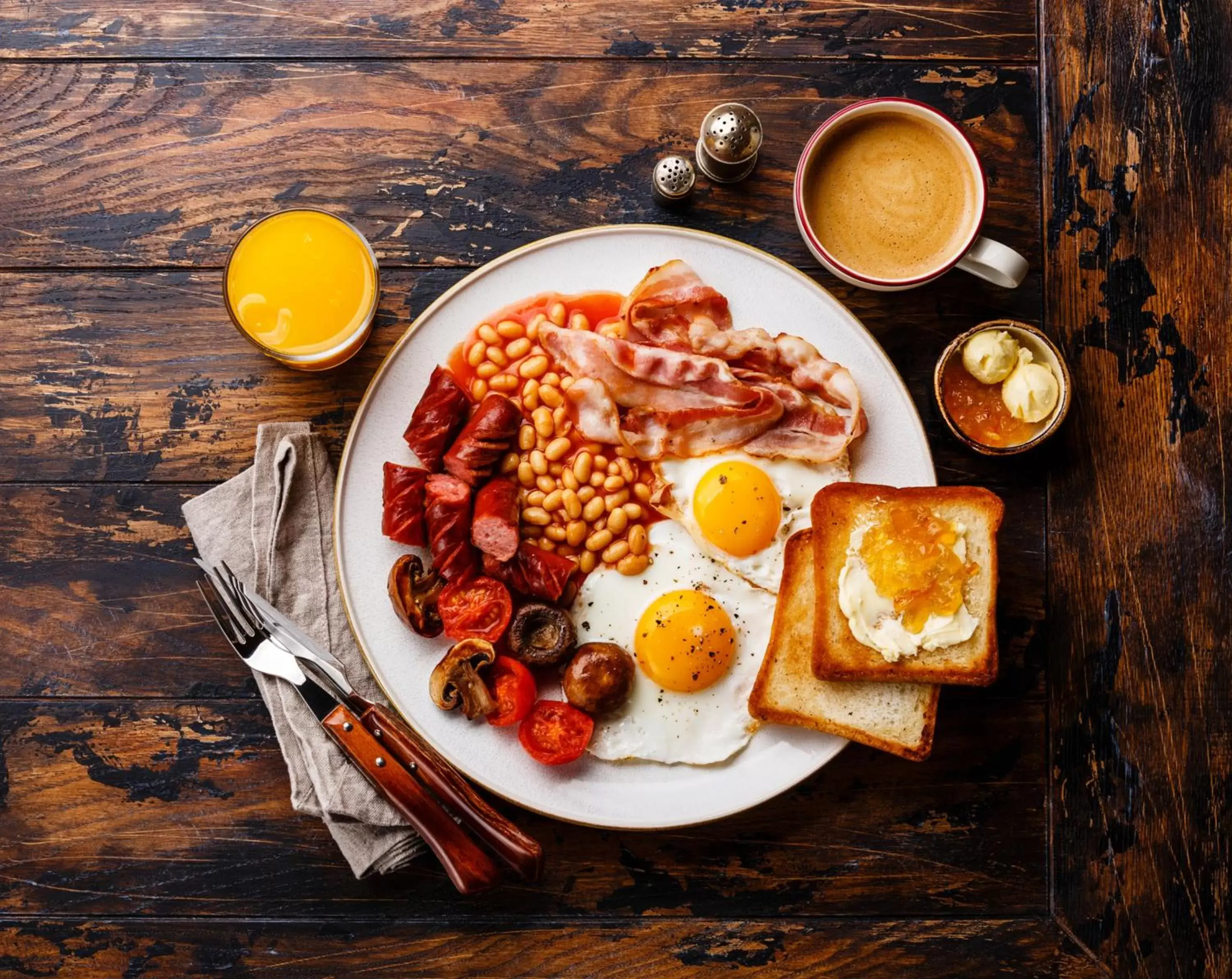 English/Irish breakfast in Swan's Nest Hotel