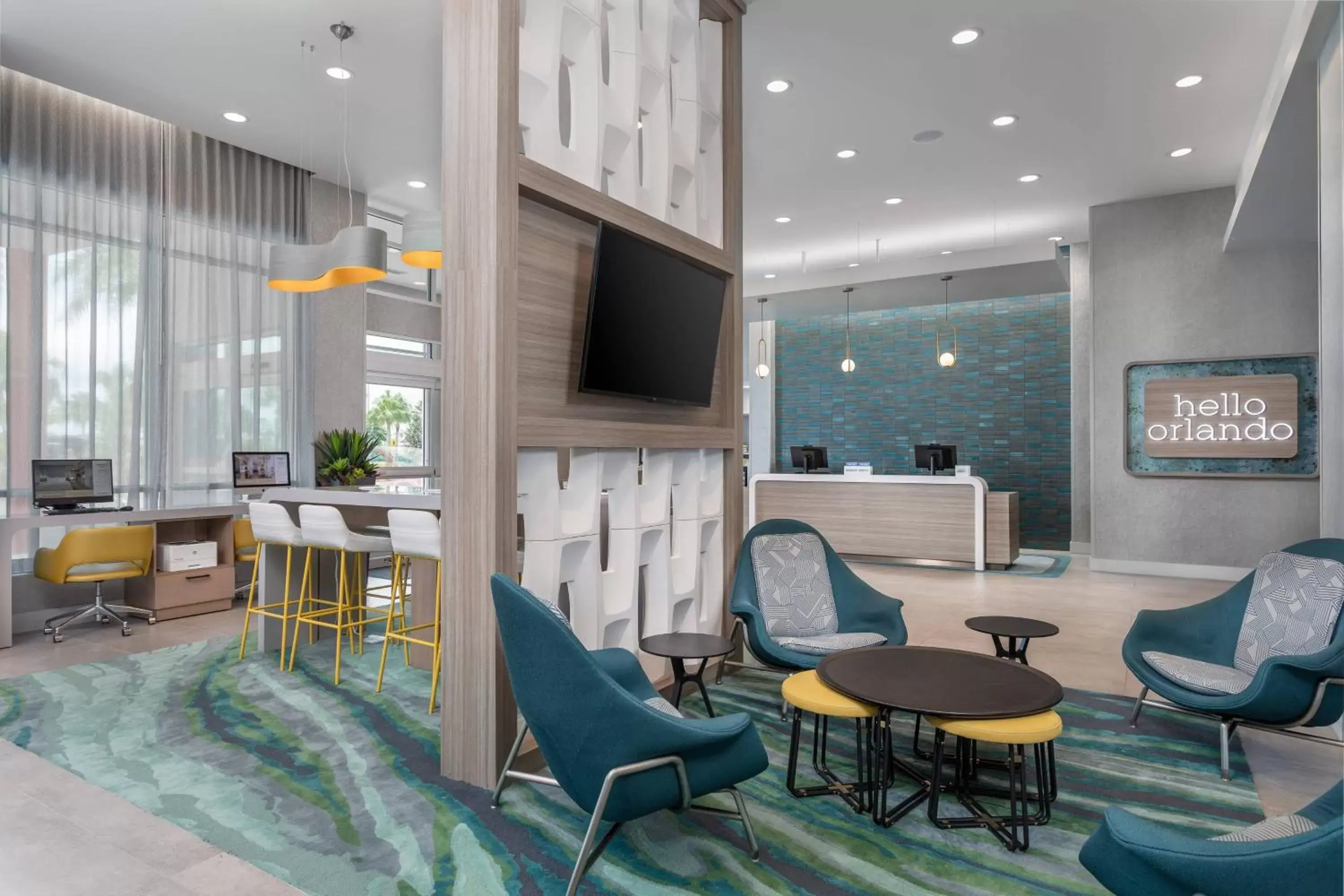 Lobby or reception in TownePlace Suites By Marriott Orlando Southwest Near Universal