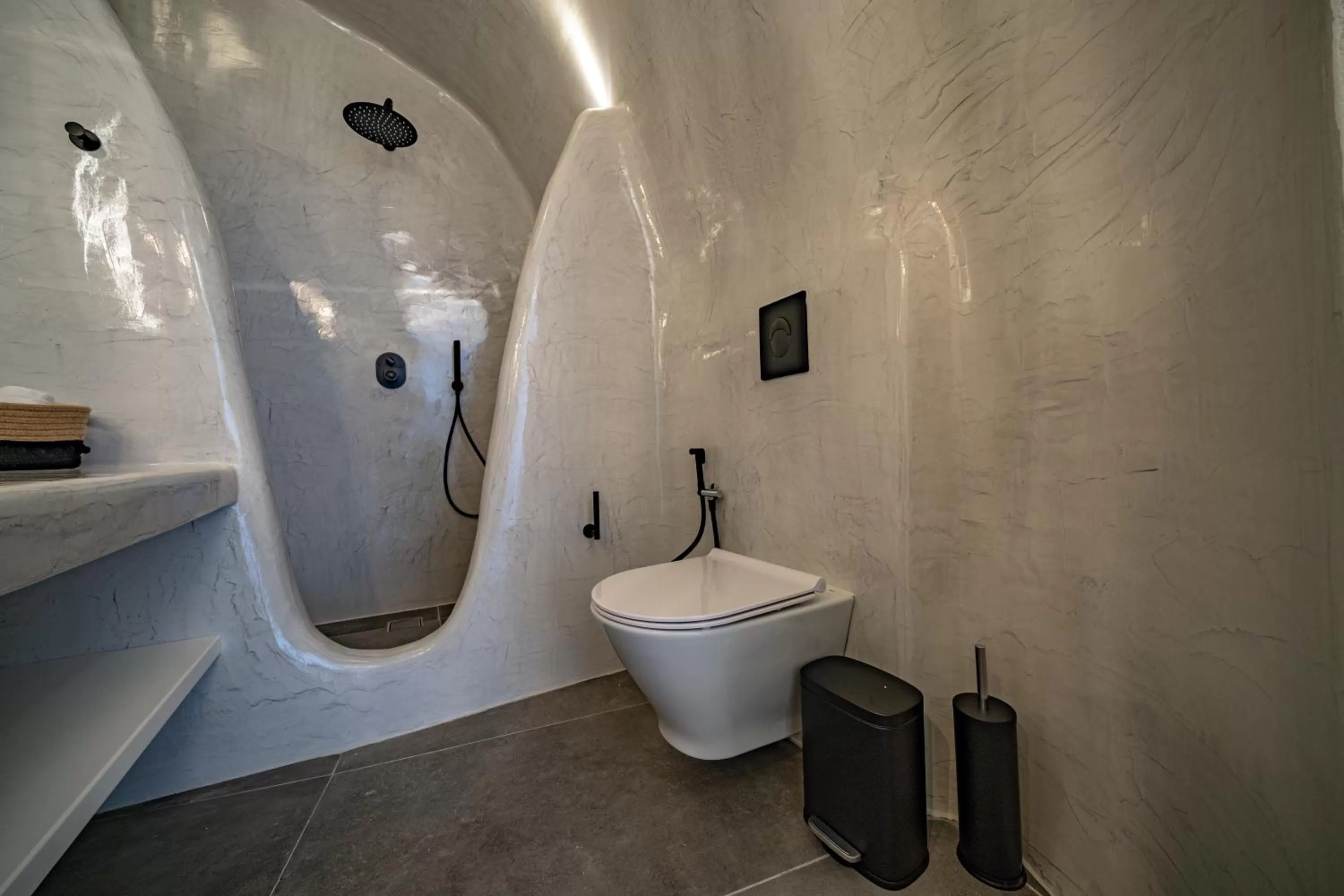 Bathroom in Eternity Suites Santorini