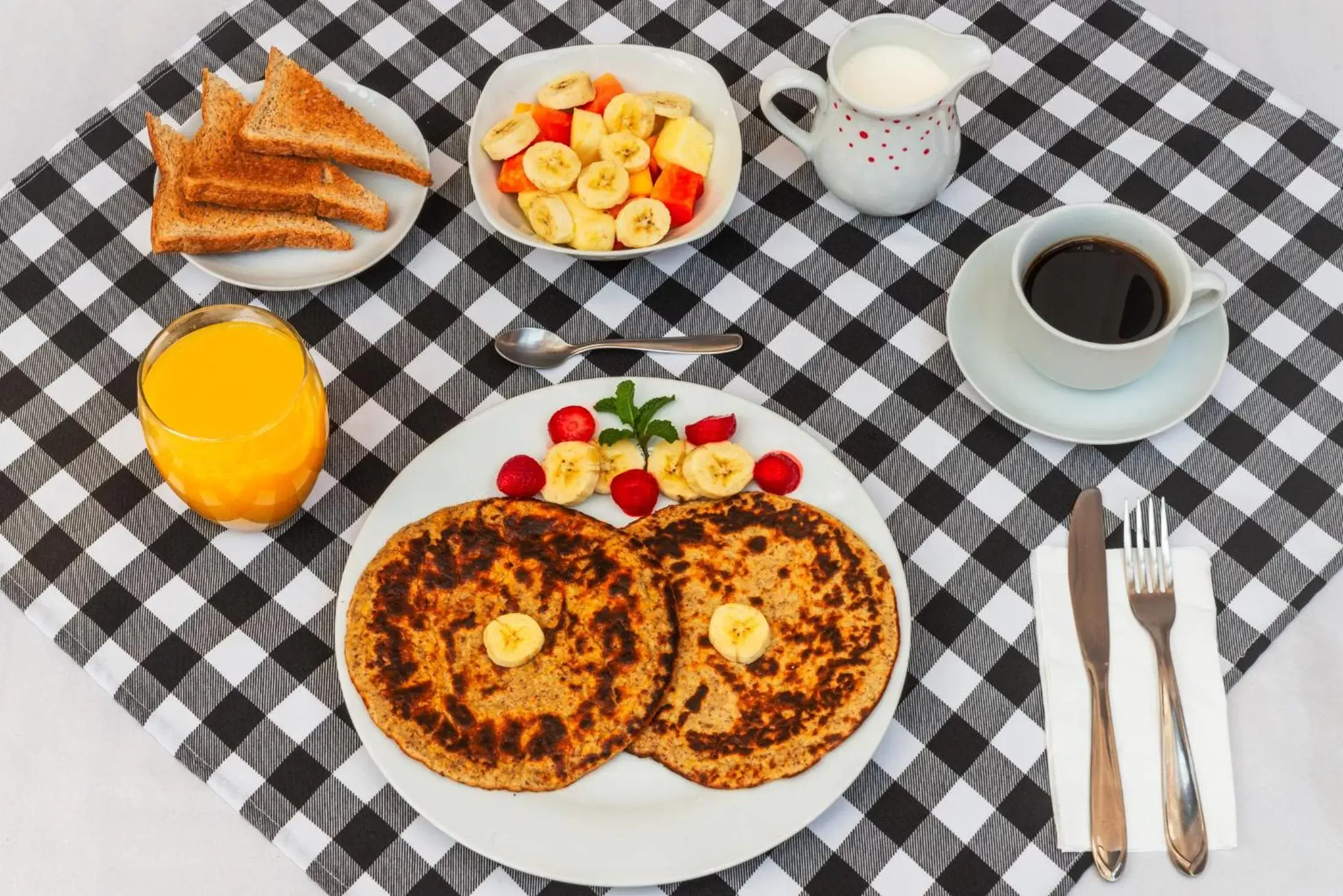 Breakfast in Posada el Quijote