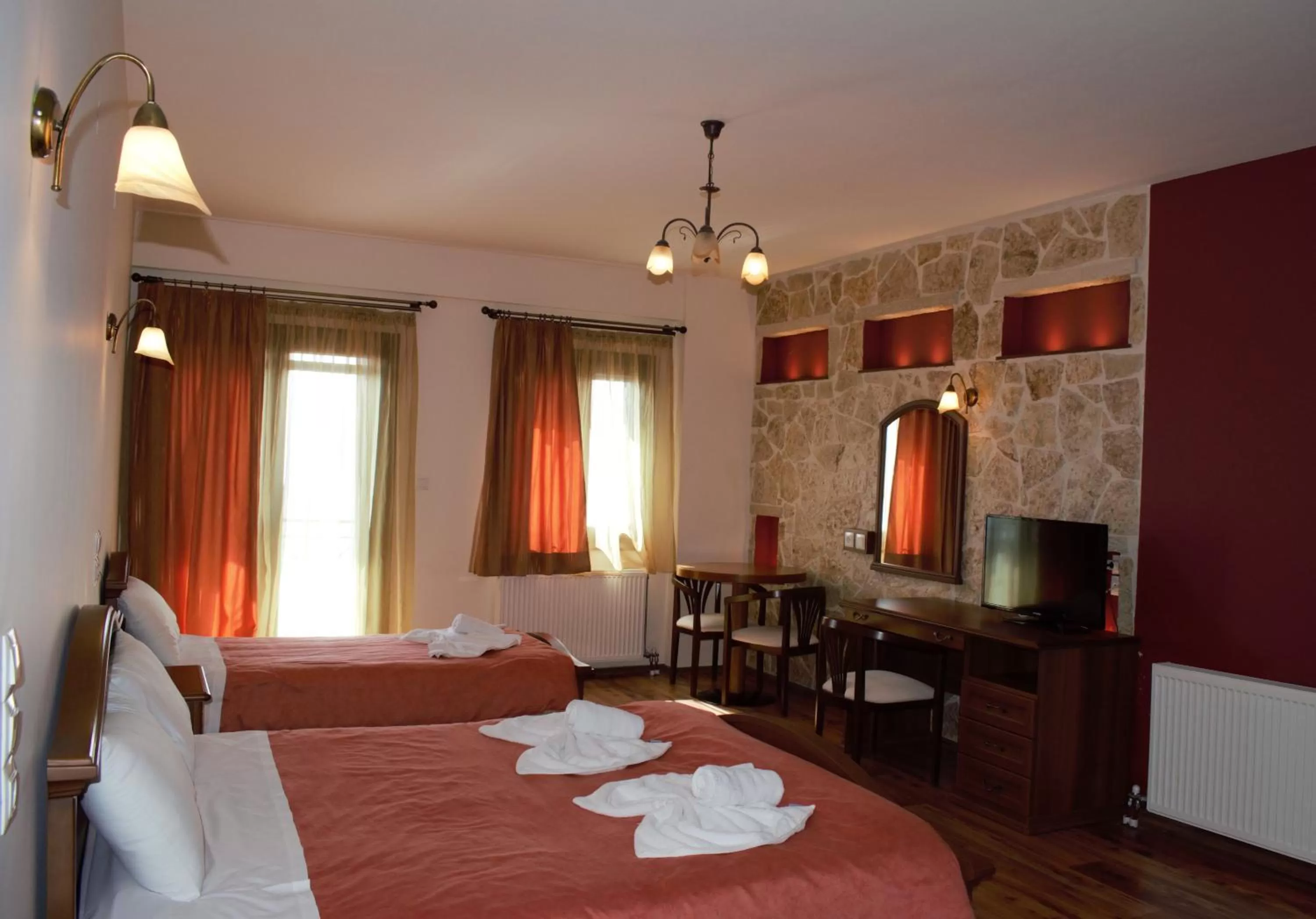 Bedroom, TV/Entertainment Center in Agnantio