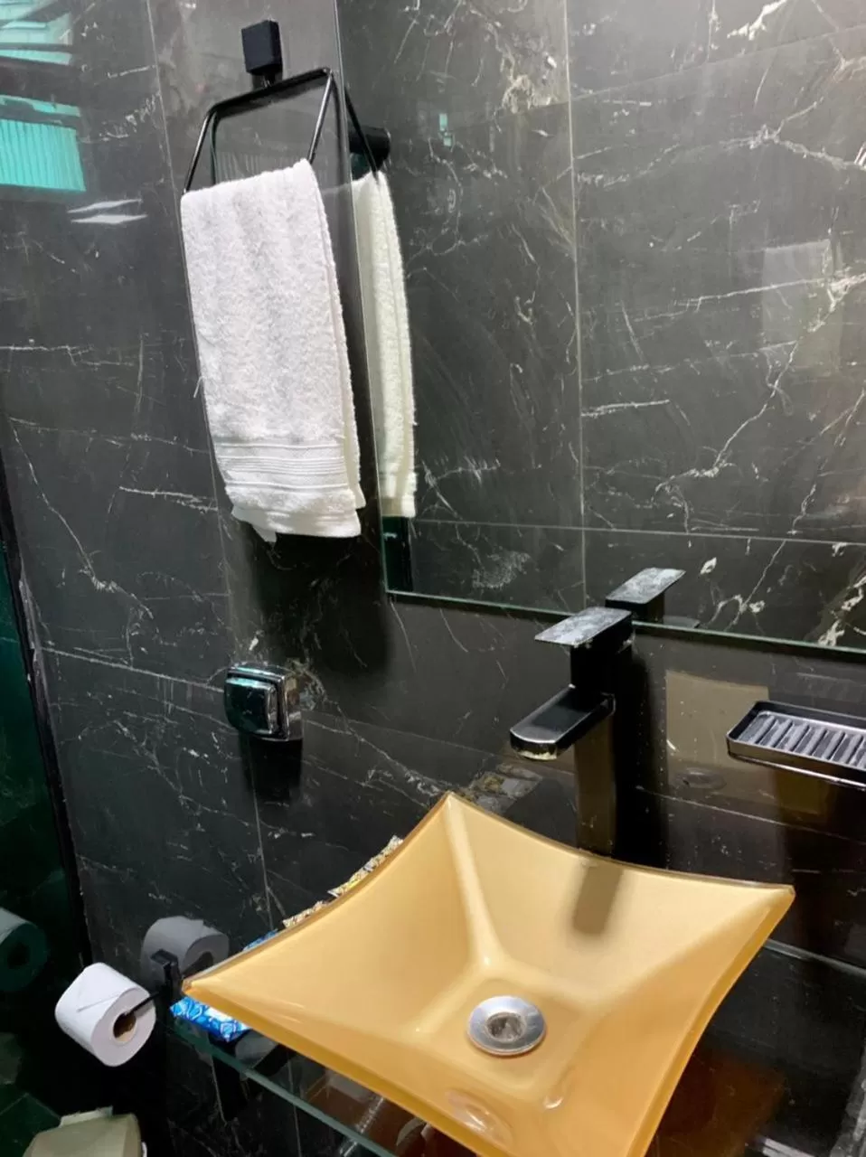 Bathroom in Santa Cecília Pousada