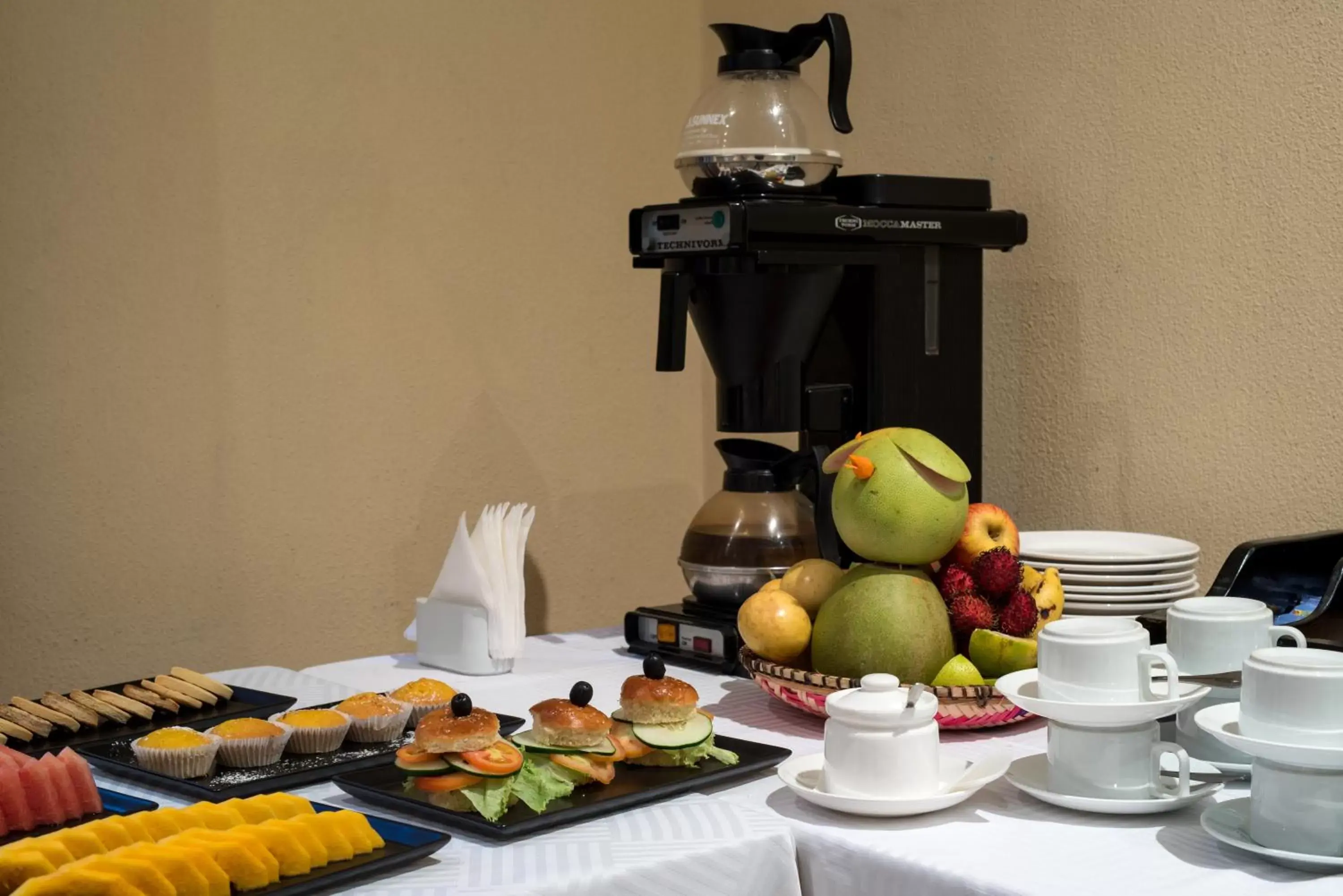 Continental breakfast in Golden Tulip Stone Town Boutique
