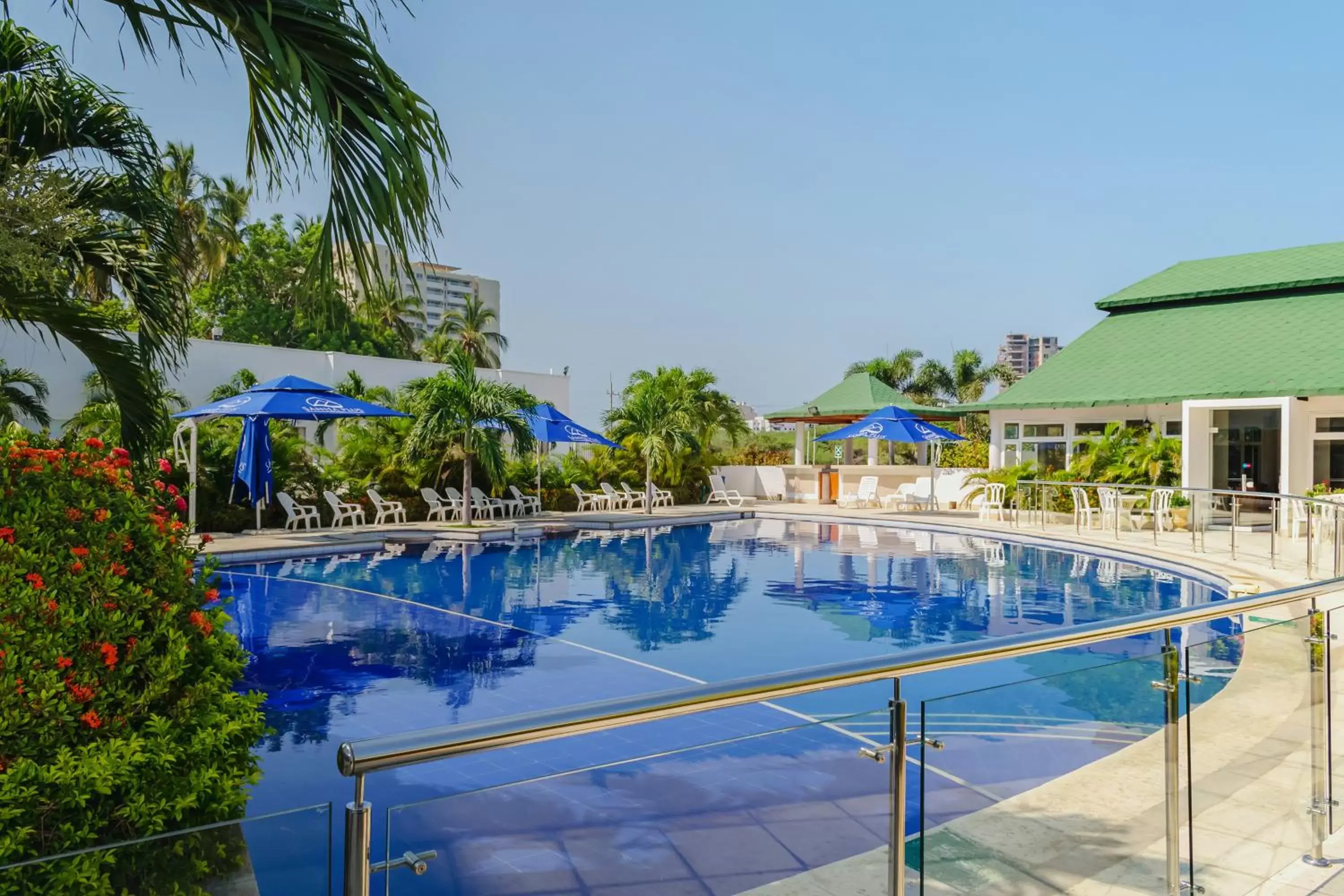 Swimming Pool in Sanha Plus Hotel