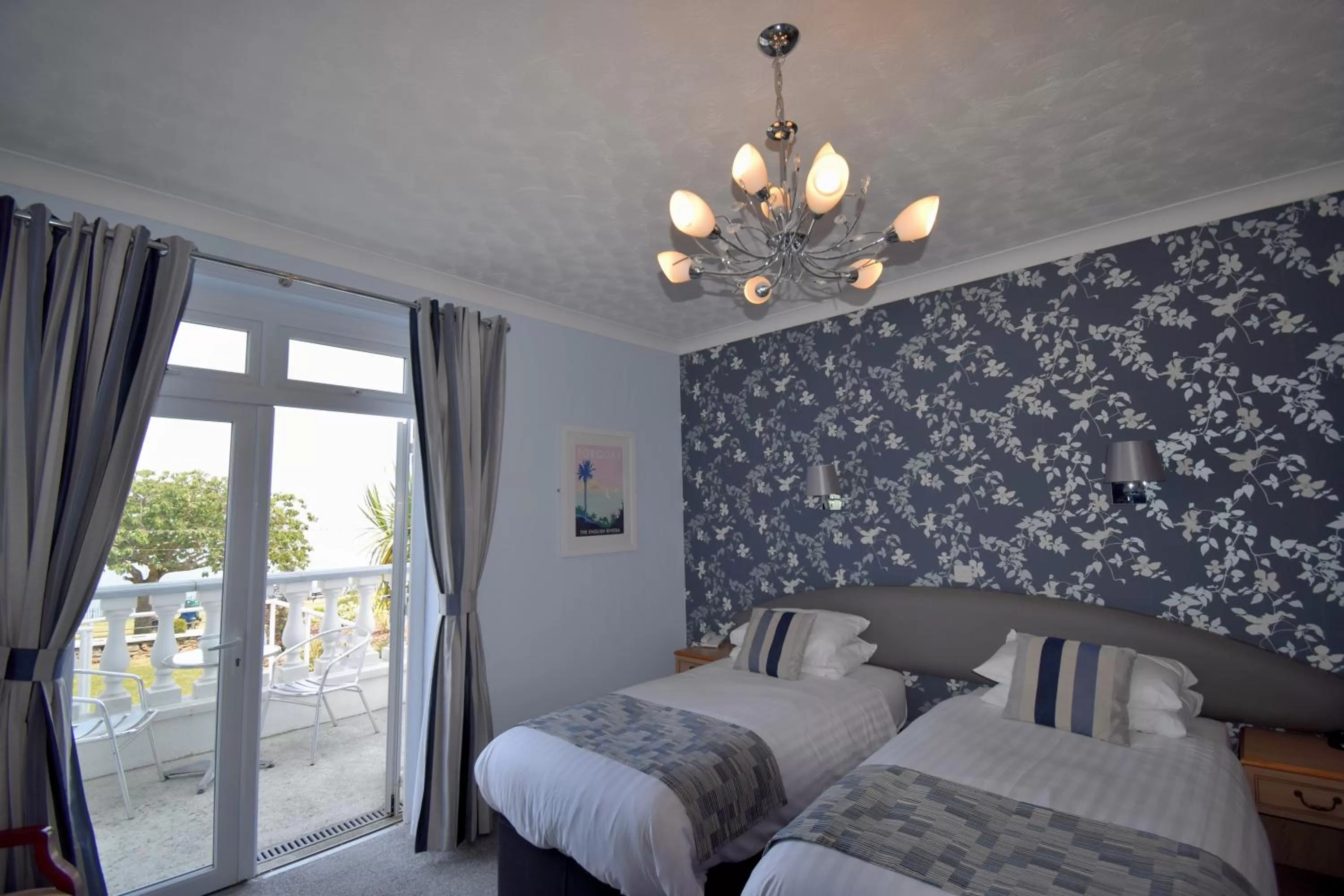 Bedroom, Bed in The Babbacombe Hotel