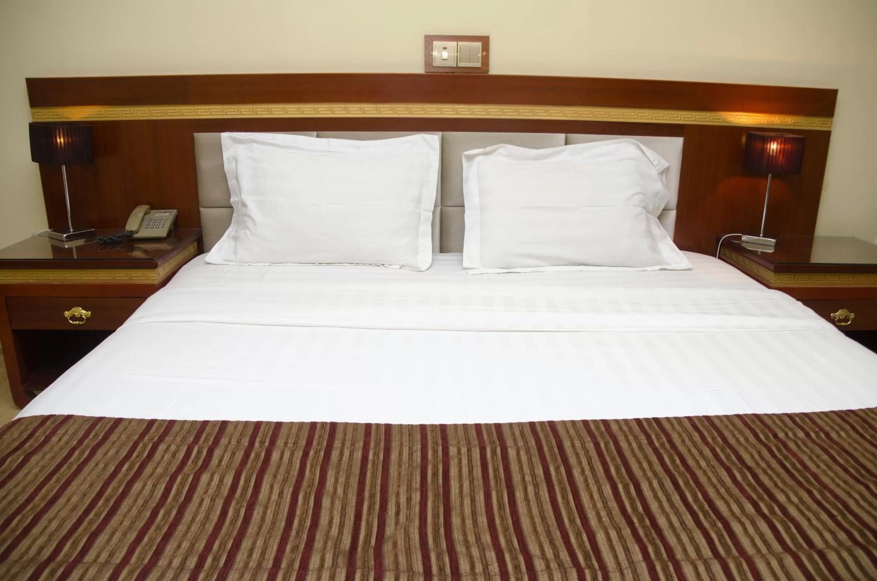 Bedroom, Bed in Hotel Rosebud