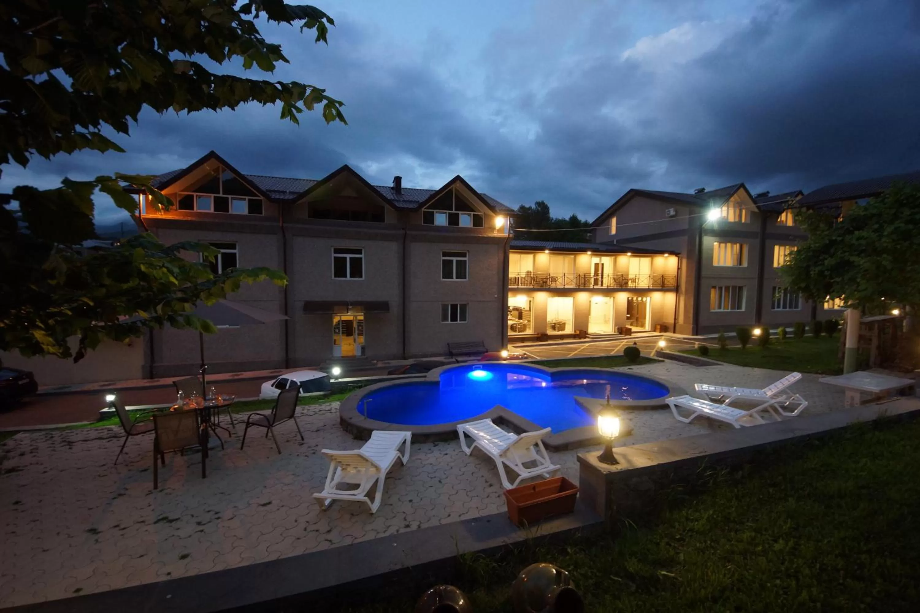 Property building in Laguna Hotel