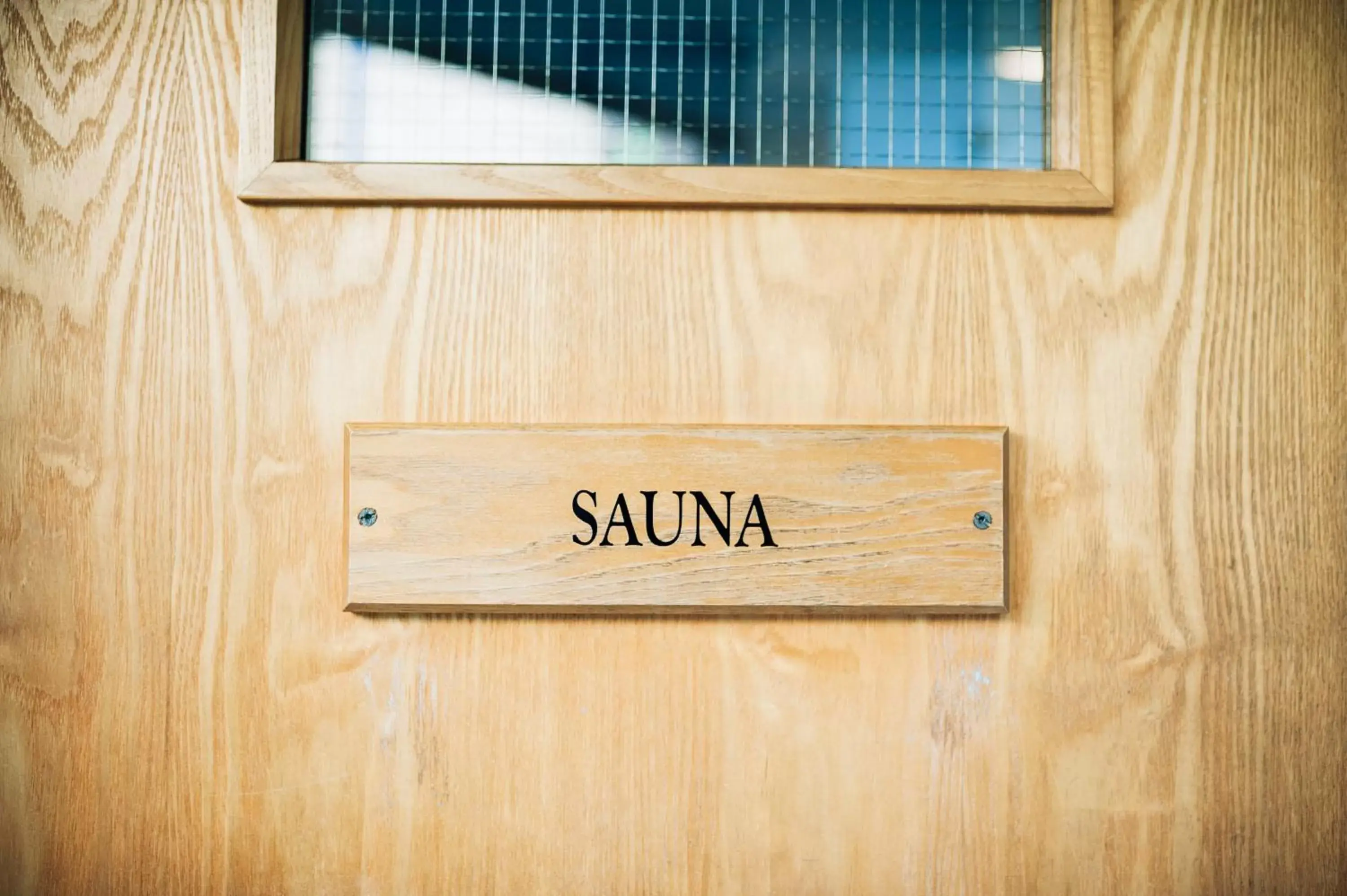 Sauna in Cranfield Management Development Centre